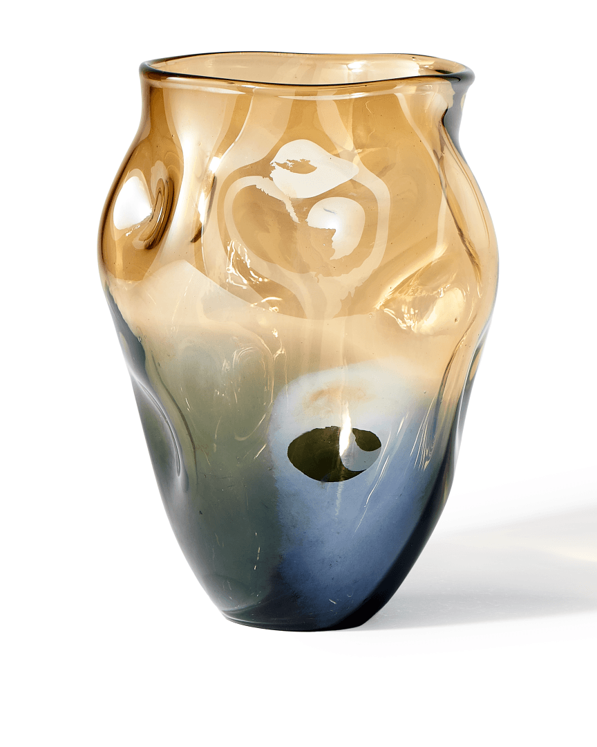 Wazon COLLISION bursztynowy Pols Potten Eye on Design