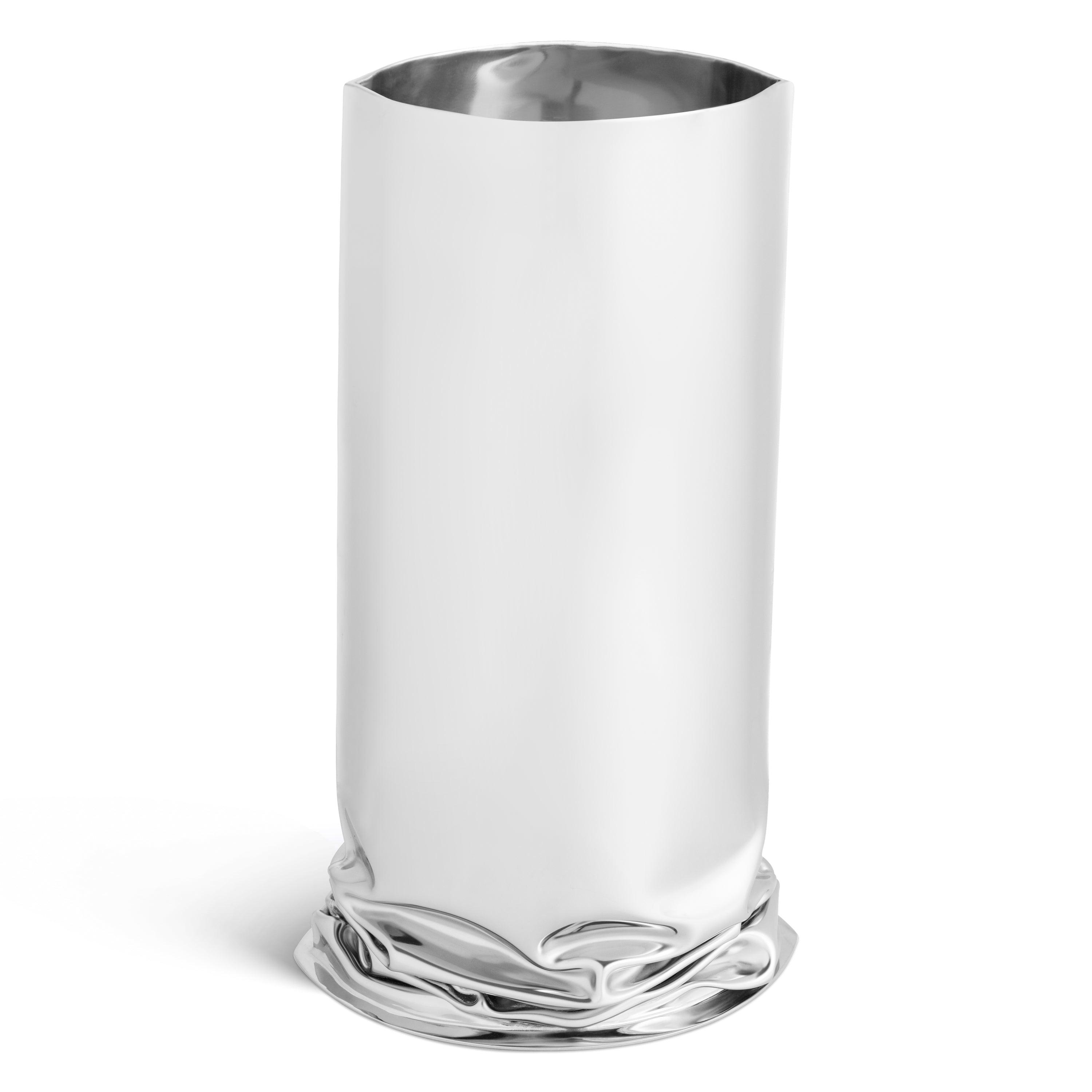 Wazon CRASH inox Zieta Studio 35 cm Eye on Design