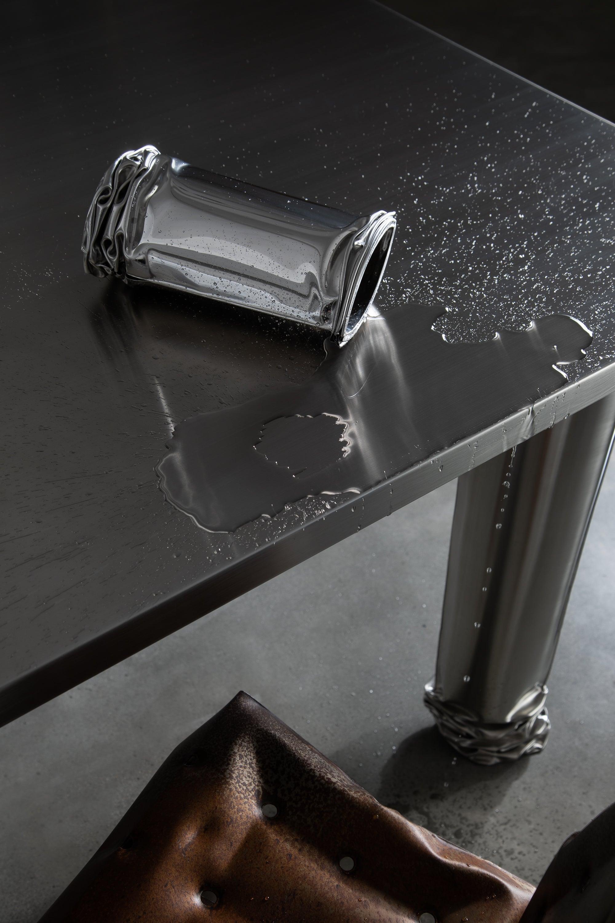 Wazon CRASH inox Zieta Studio Eye on Design