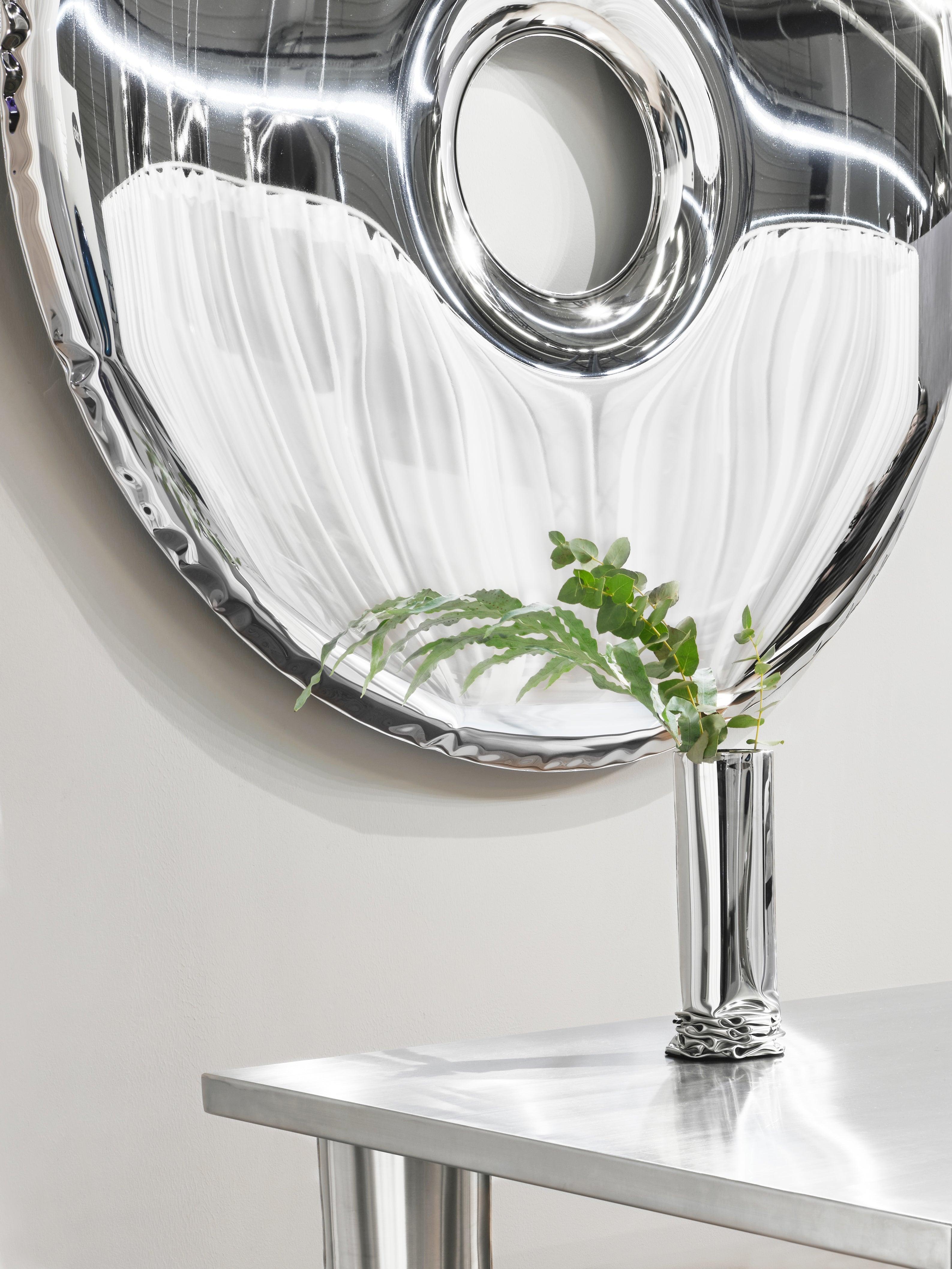 Wazon CRASH inox Zieta Studio Eye on Design