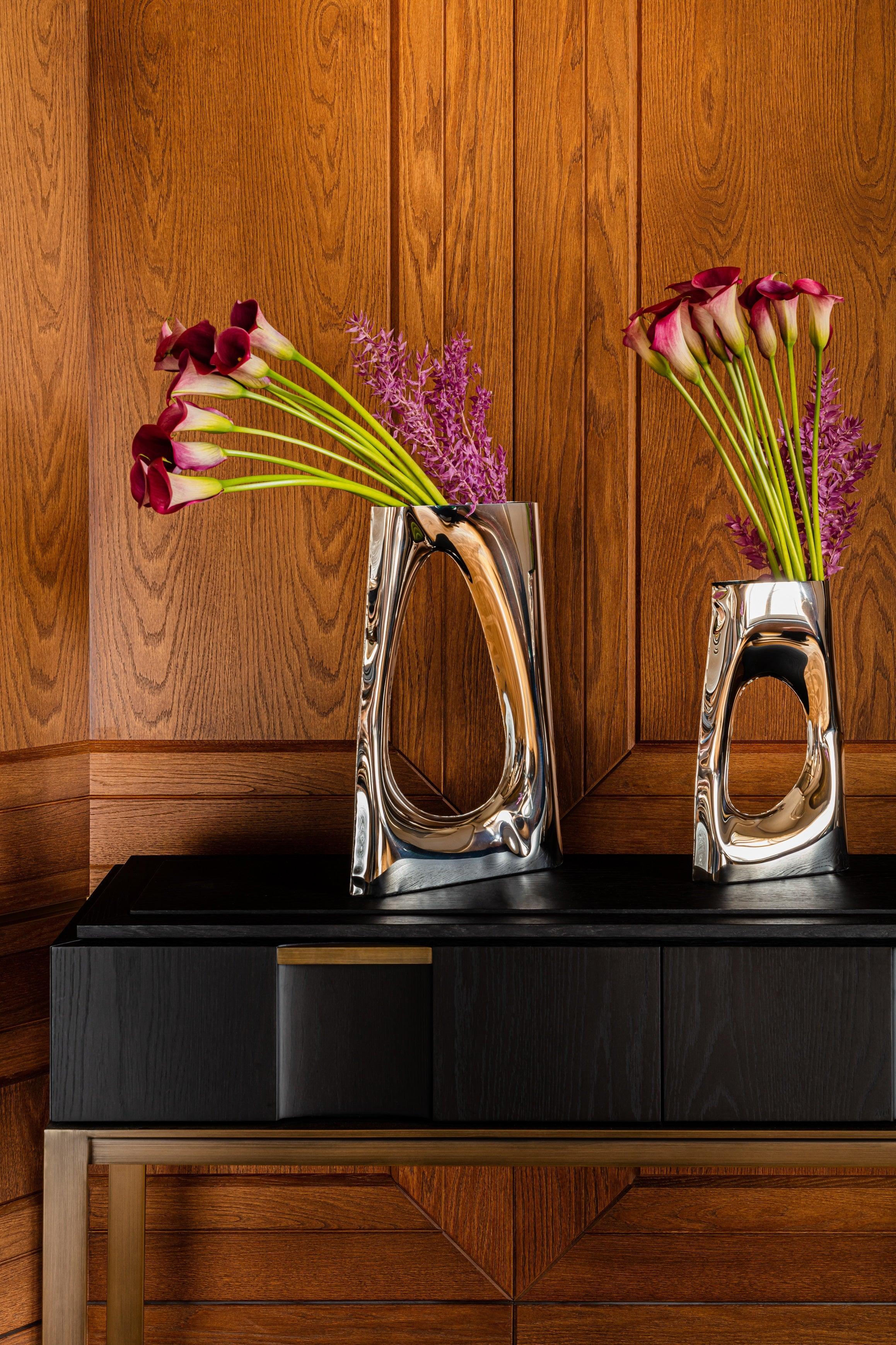 Wazon KARAVA inox Zieta Studio Eye on Design