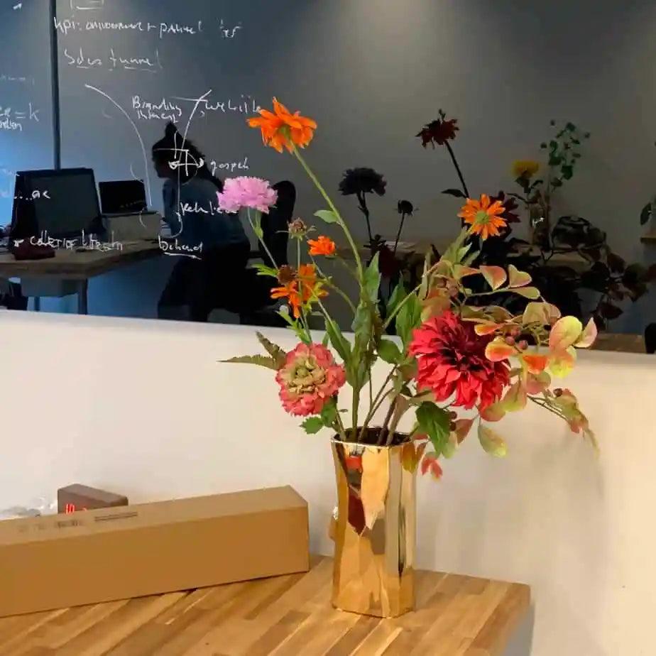 Wazon LOG złoty Pols Potten Eye on Design