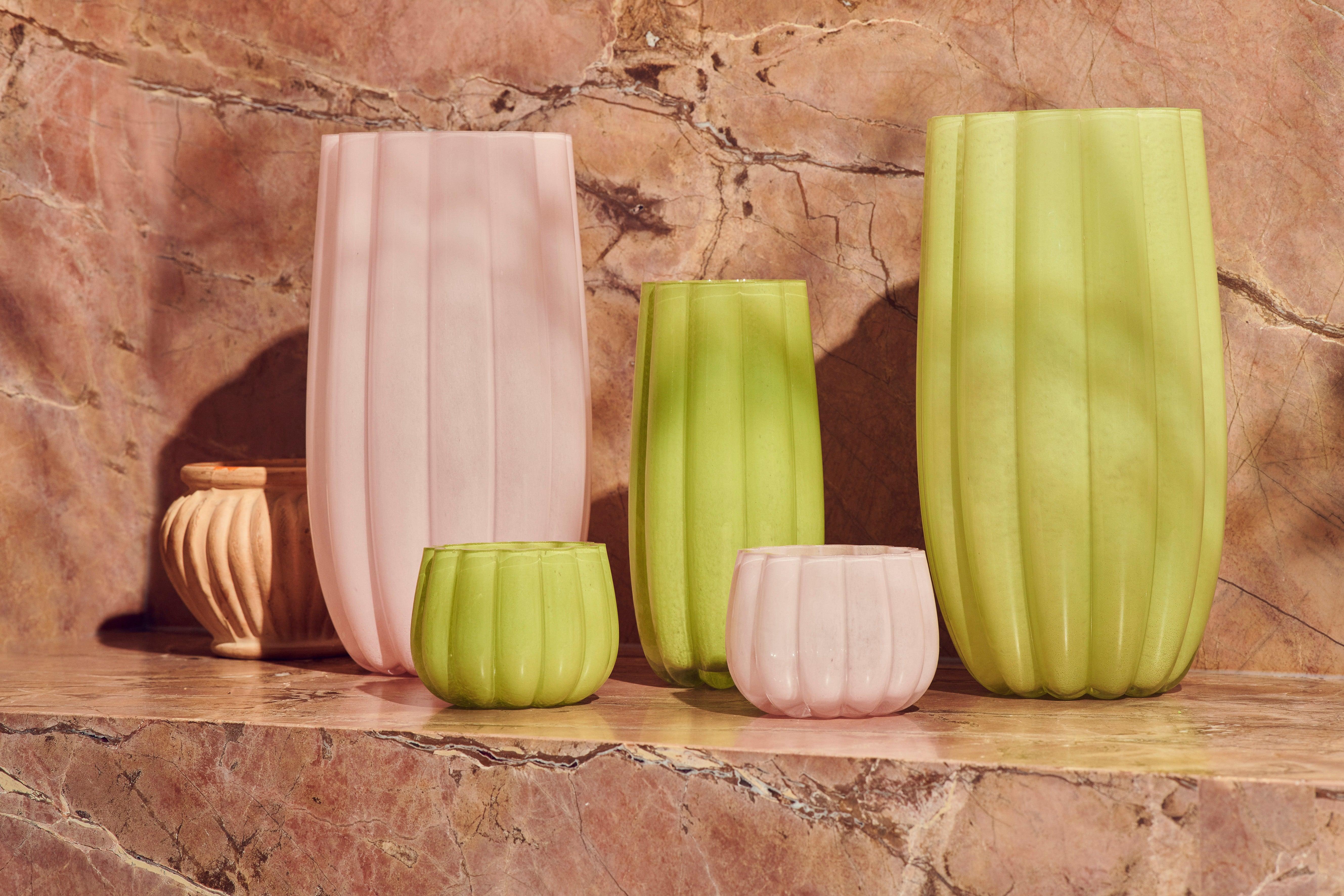 Wazon MELON jasnoróżowy Pols Potten Eye on Design