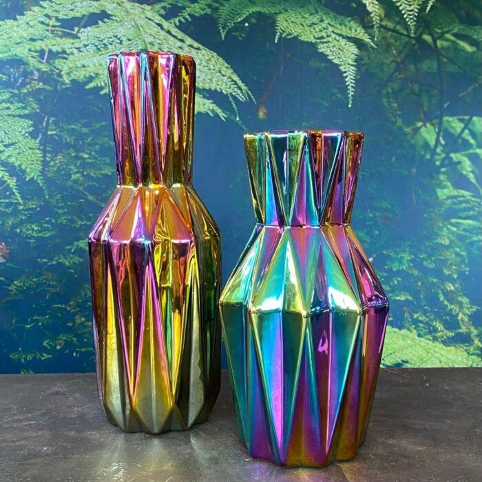 Wazon OILY FOLDS petrol Pols Potten Eye on Design