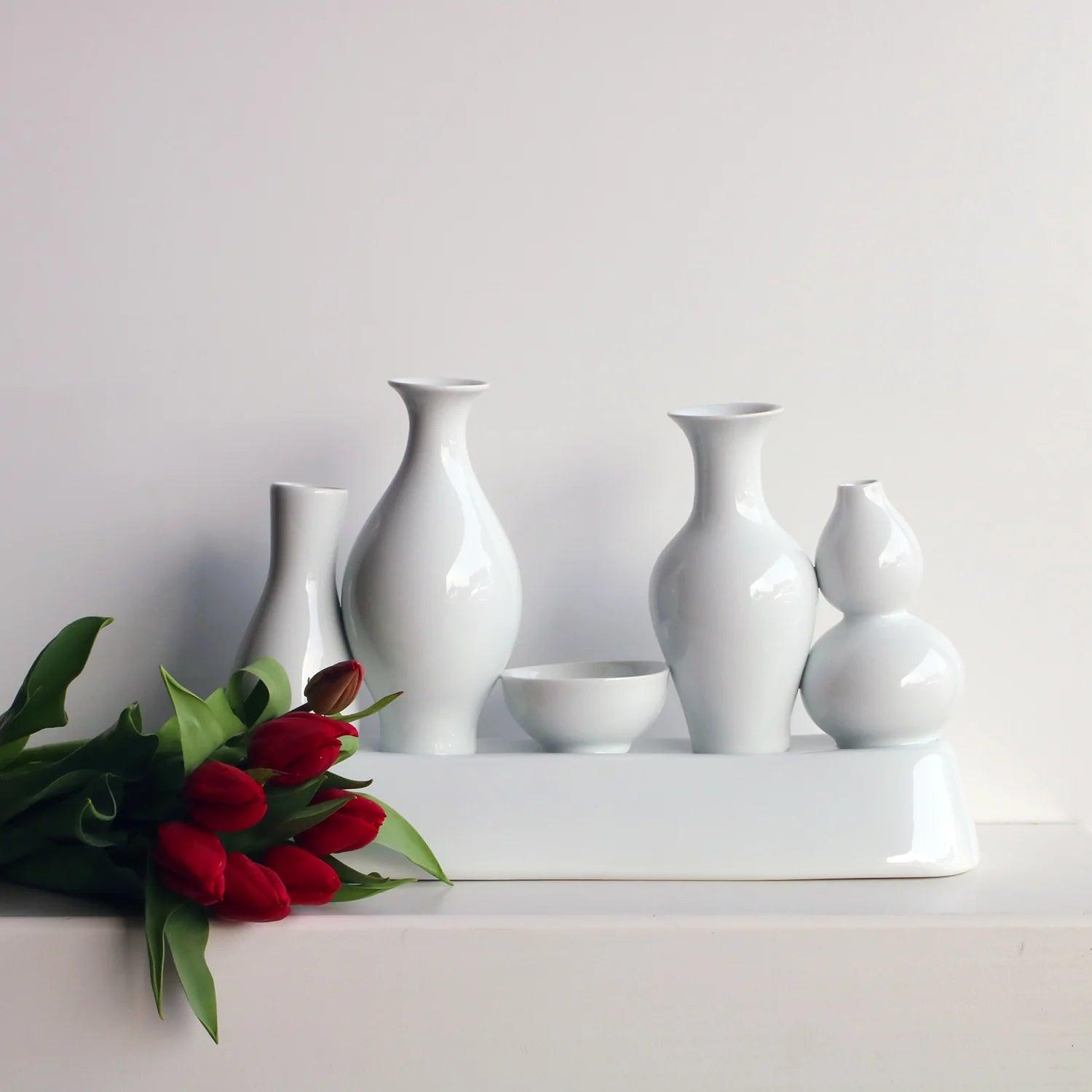 Wazon SHANGHAI biały Pols Potten Eye on Design