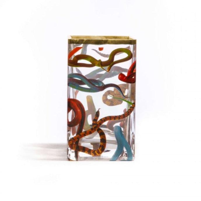 Wazon SNAKES szklany Seletti Eye on Design