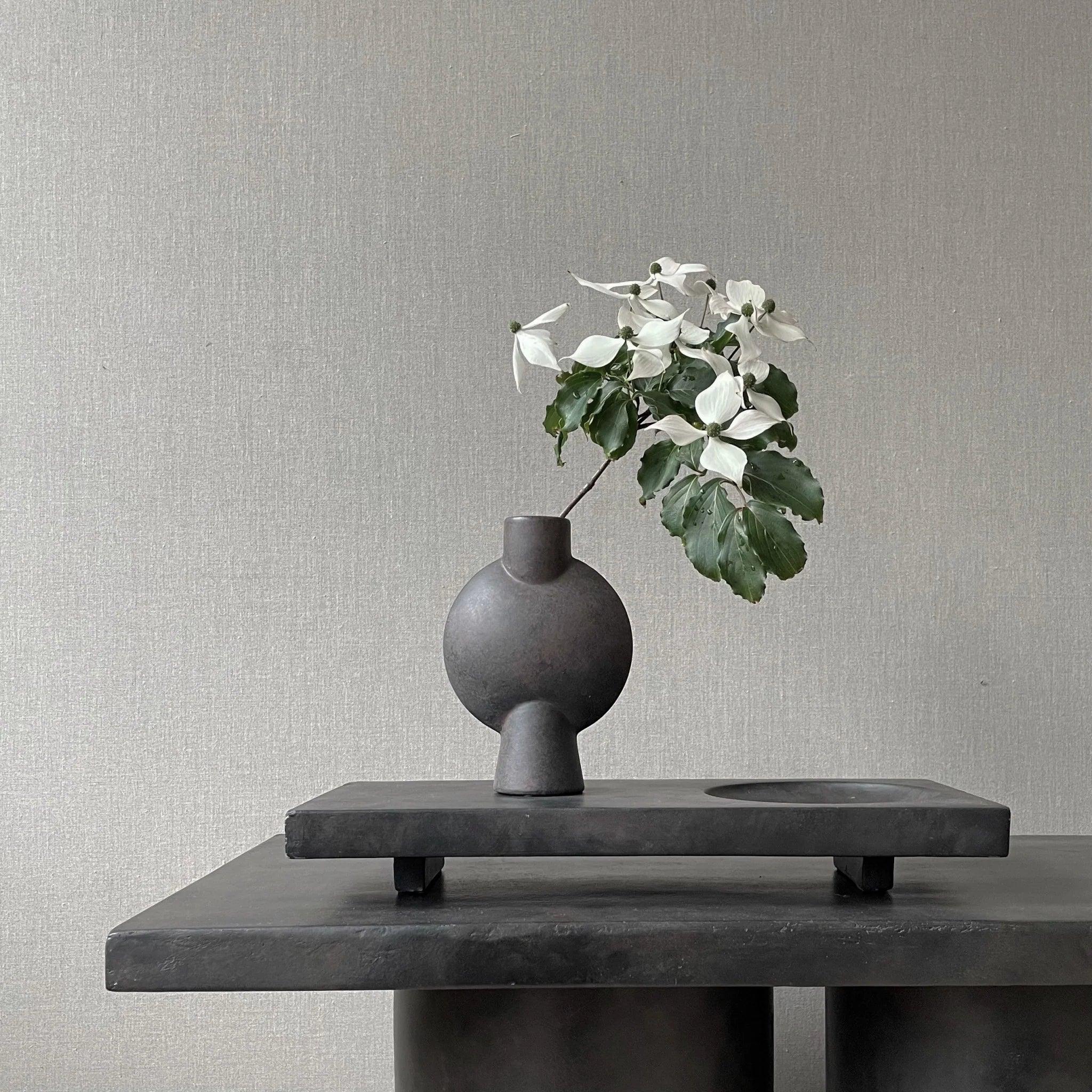 Wazon SPHERE BUBL ciemnobrązowy 101 Copenhagen Eye on Design