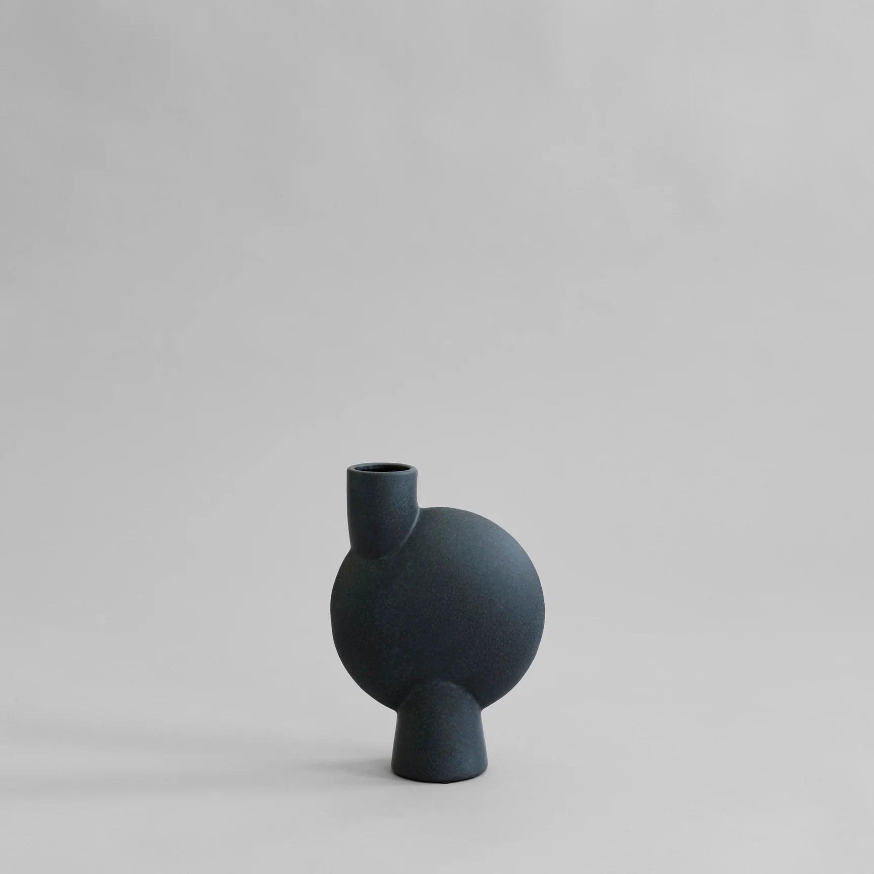 Wazon SPHERE BUBL czarny – ceramika