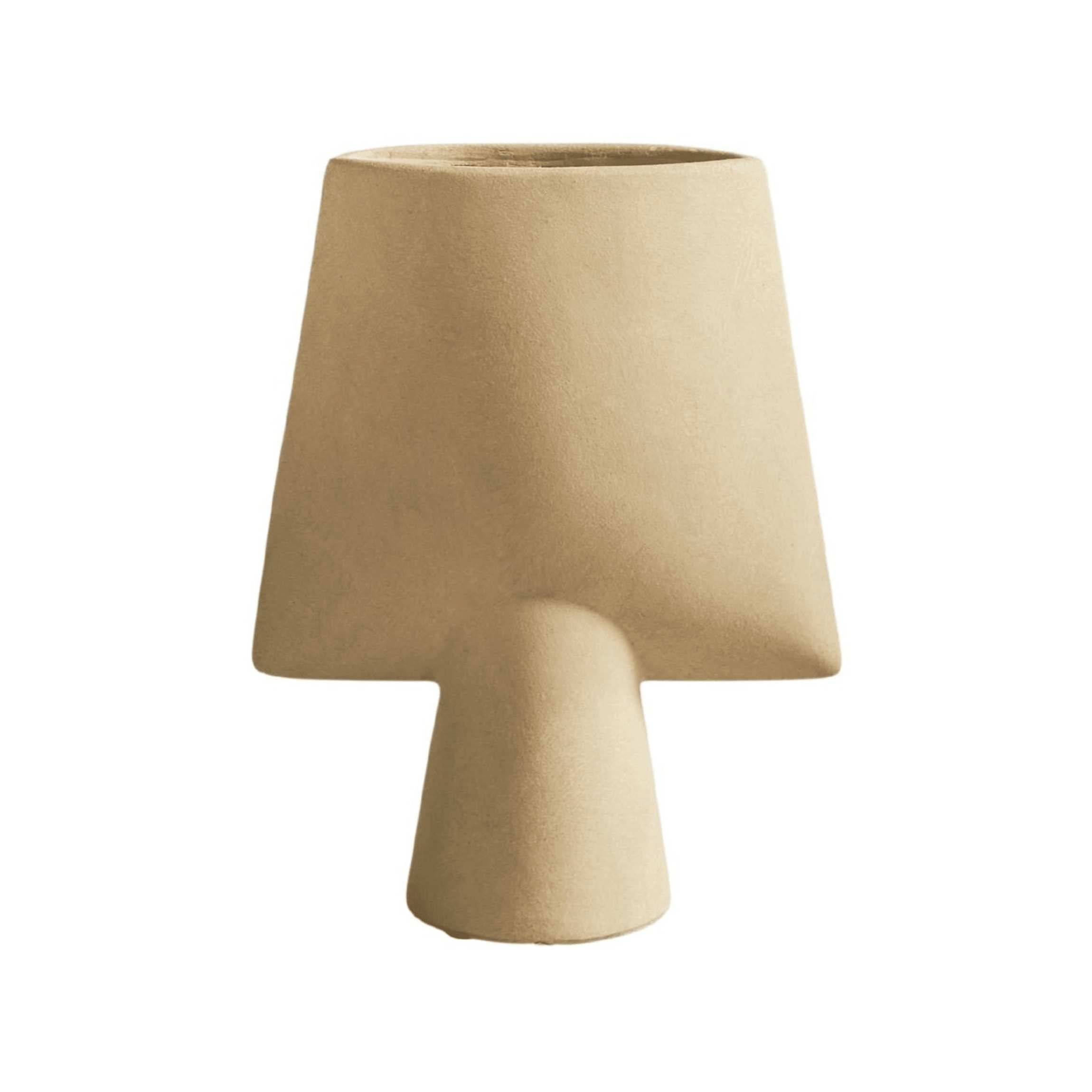 Wazon SPHERE SQUARE piaskowy 101 Copenhagen S Eye on Design