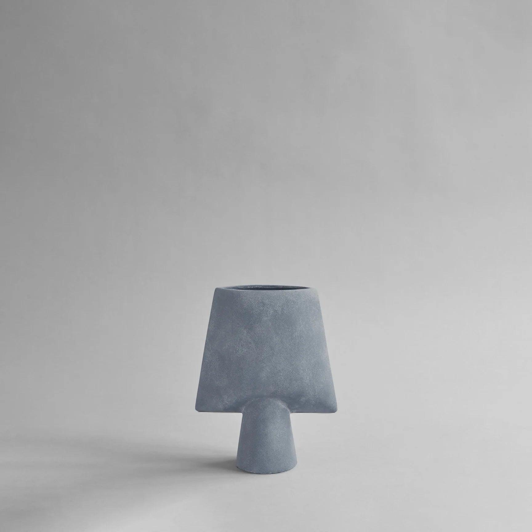 Wazon SPHERE SQUARE szaroniebieski – 101 Copenhagen
