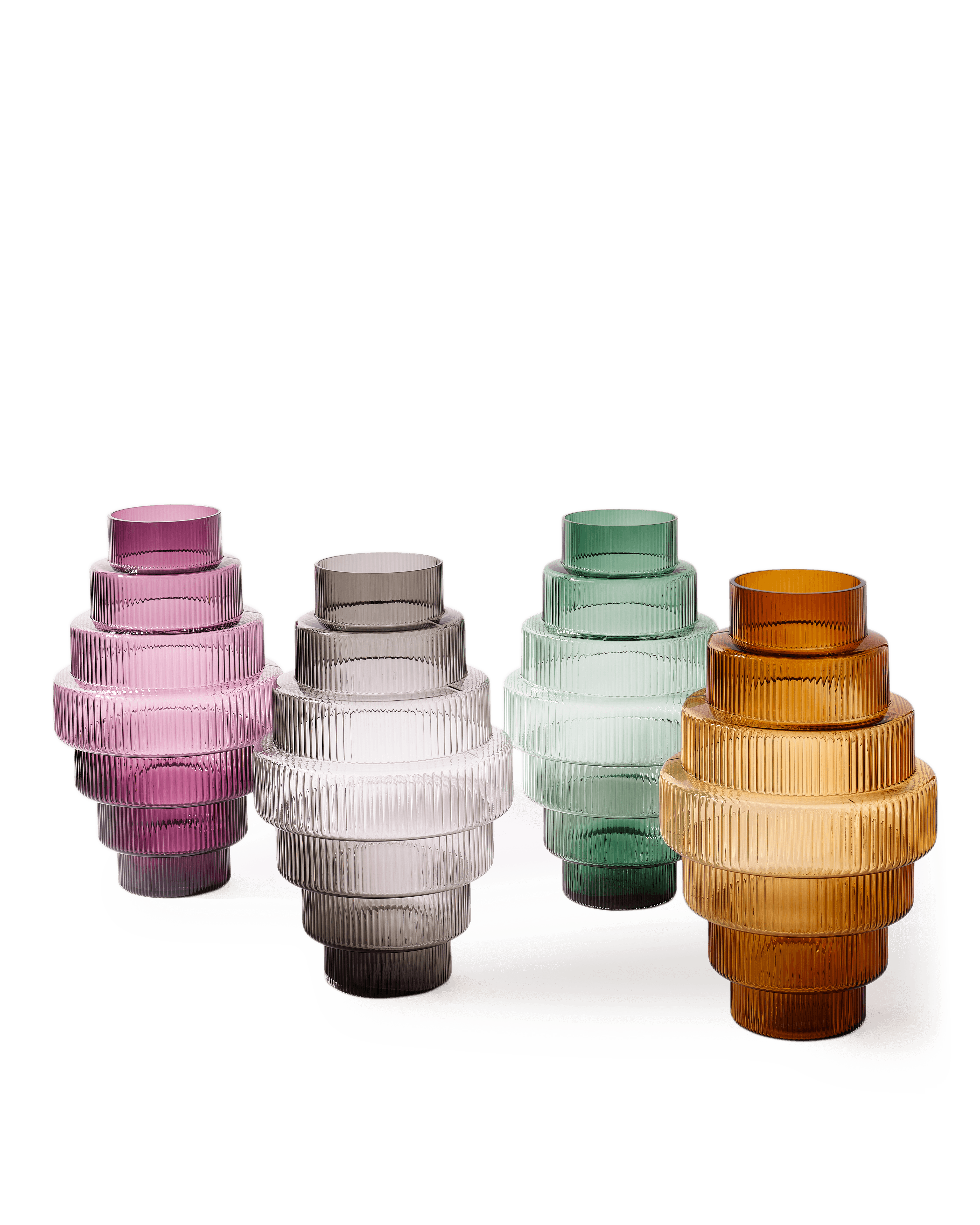 Wazon STEP śliwkowy Pols Potten Eye on Design