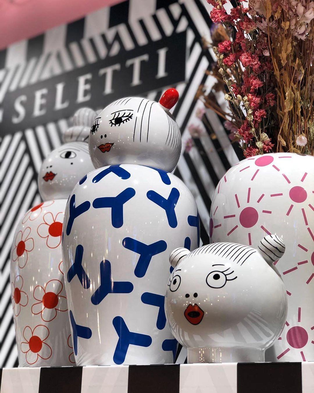 Wazon z pokrywą CANOPIE - LULA Seletti Eye on Design