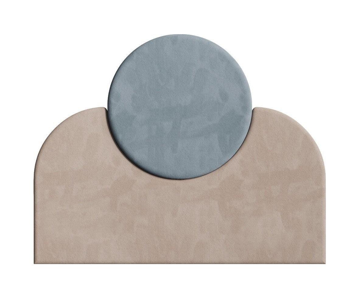 Wezgłowie SUNSET 2 szaro-beżowy Happy Barok Eye on Design