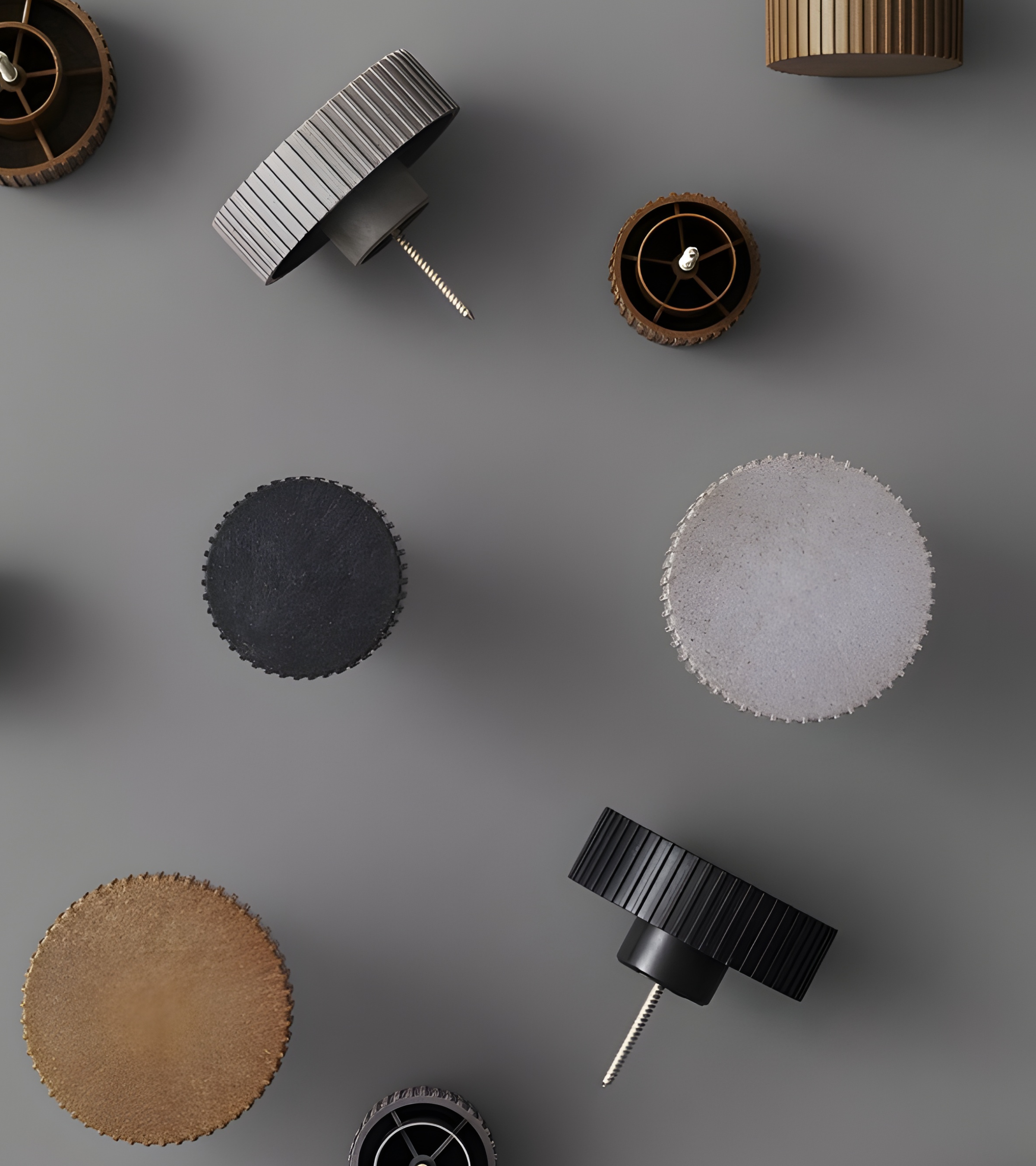 Garderobe CHIP grau