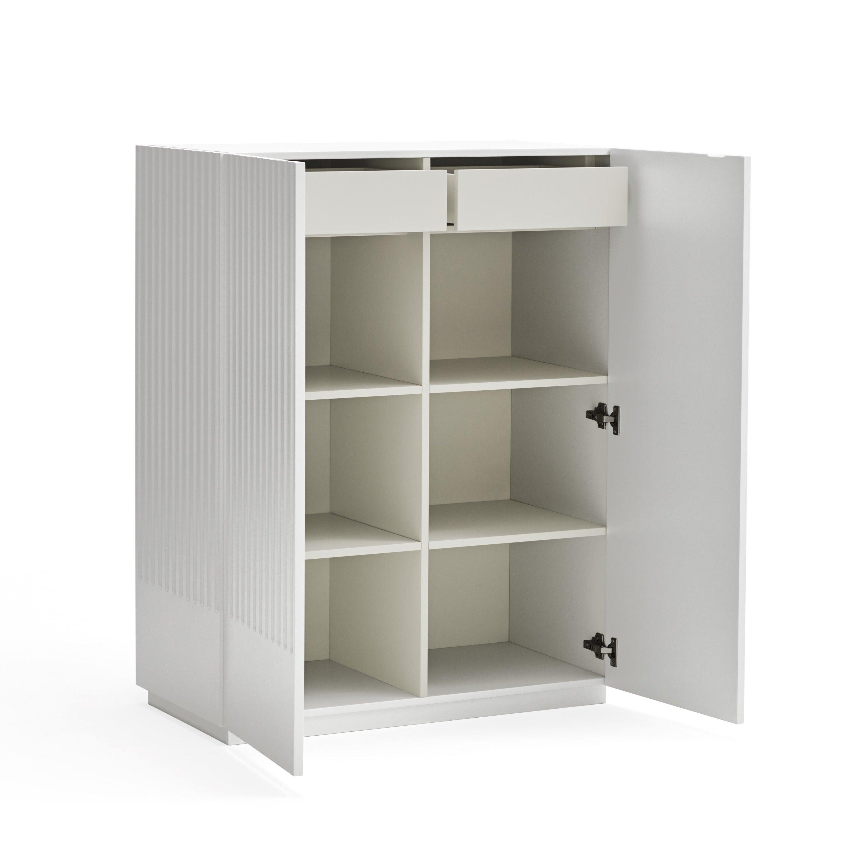 Wysoka komoda DORIC biały Teulat Eye on Design