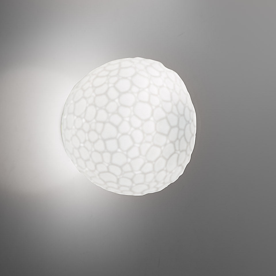 Meteorite Wall Lamp White