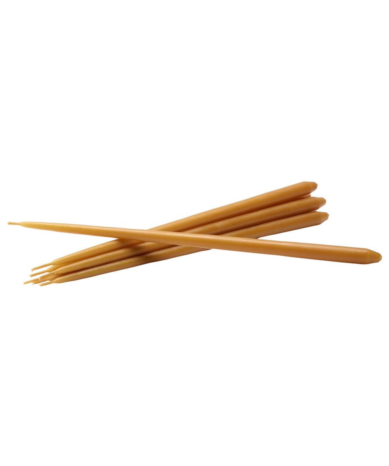 Zestaw 6 świeczek STOFF NAGEL bursztynowy Stoff Nagel Eye on Design