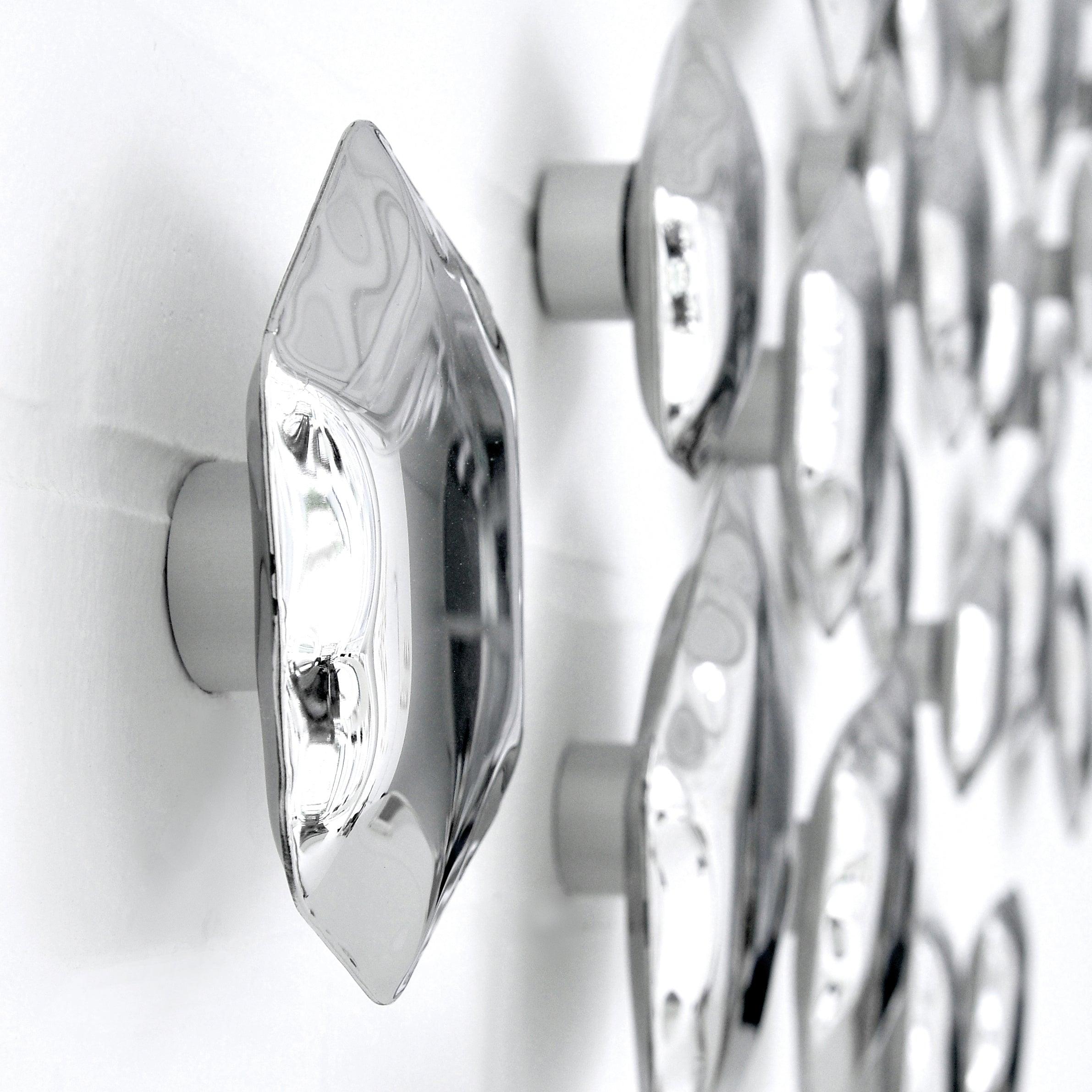 Zestaw dekoracyjnych wieszaków KAMYKI inox Zieta Studio Eye on Design