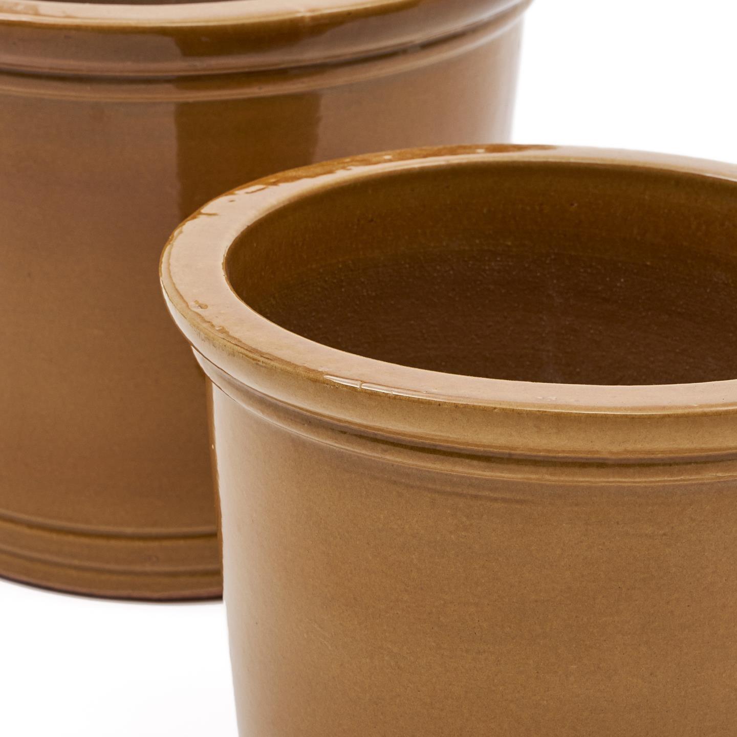 Zestaw donic PRESILI musztardowy La Forma Eye on Design