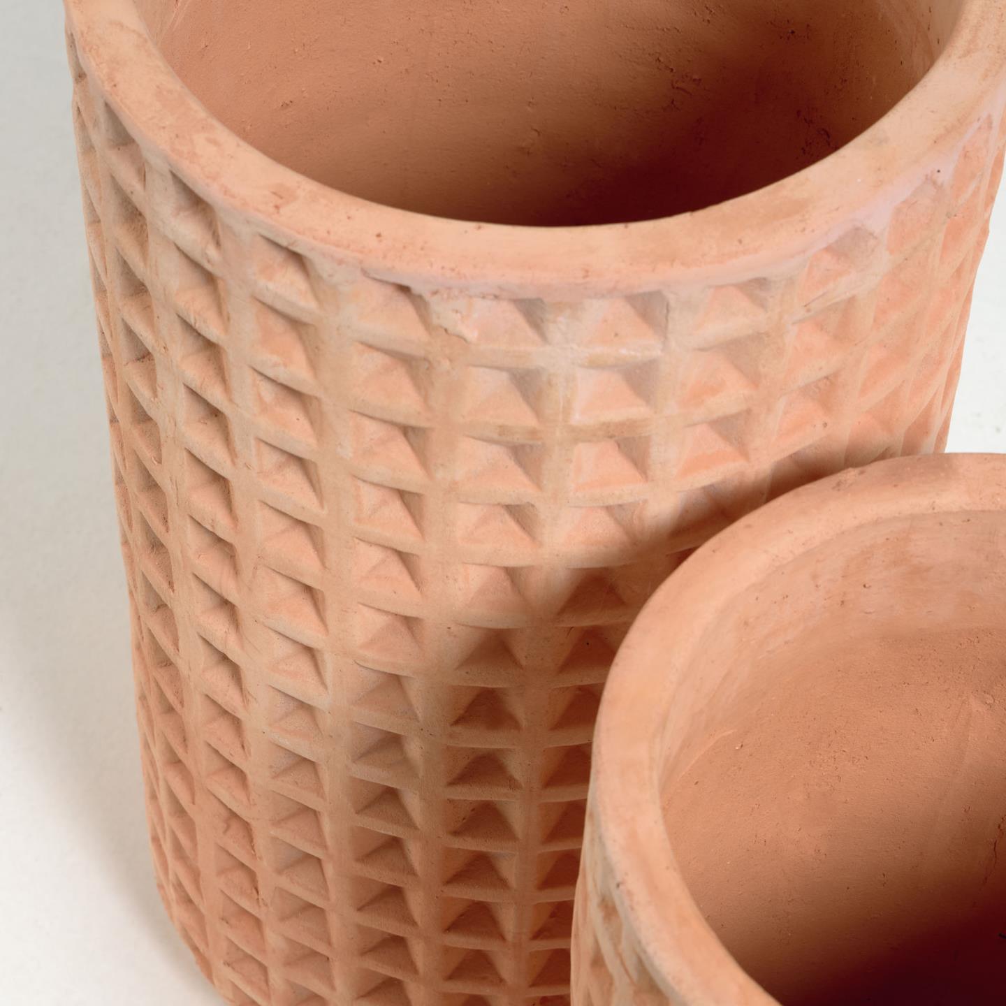 Zestaw doniczek CELI terakota La Forma Eye on Design