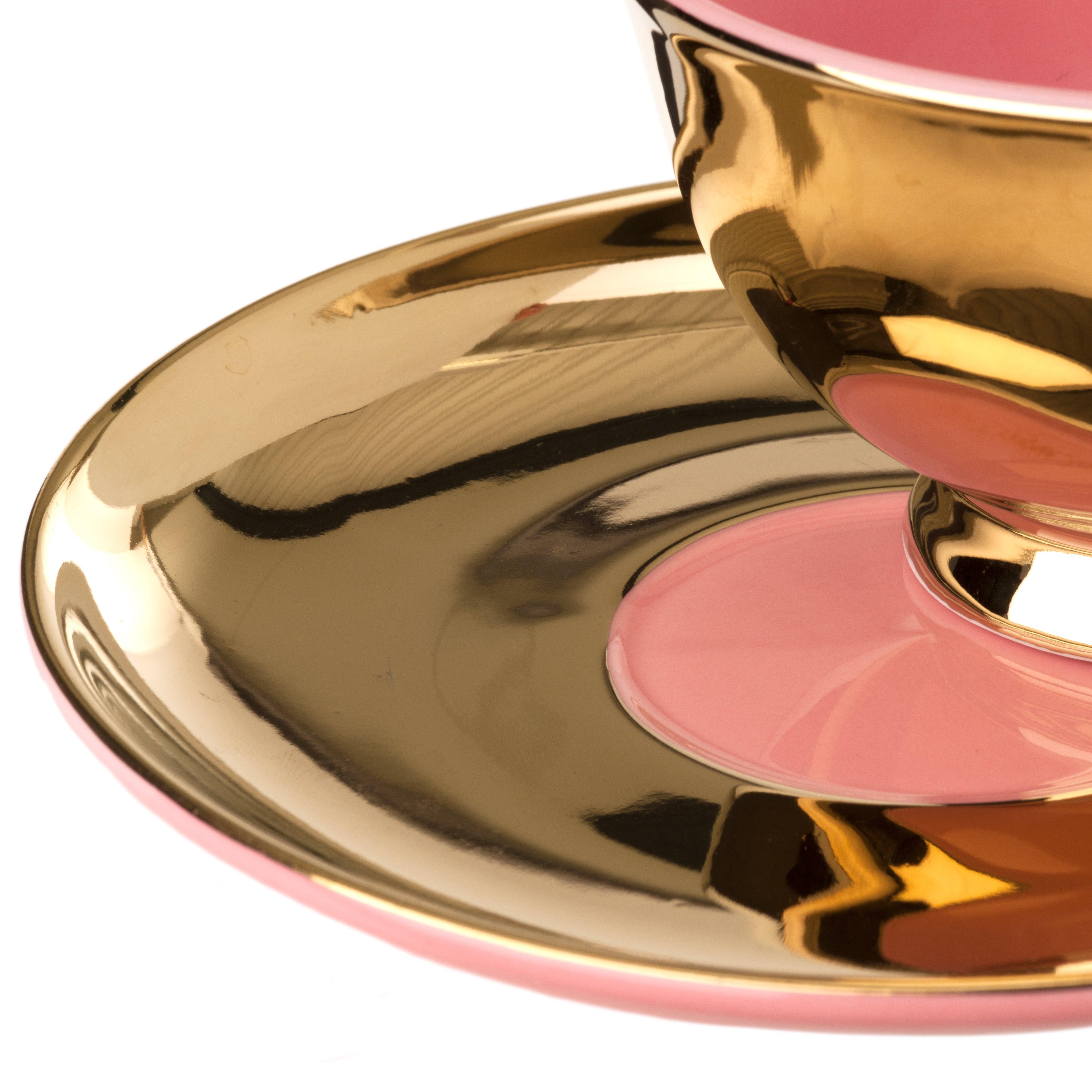 Zestaw filiżanek LEGACY złoty Pols Potten Eye on Design