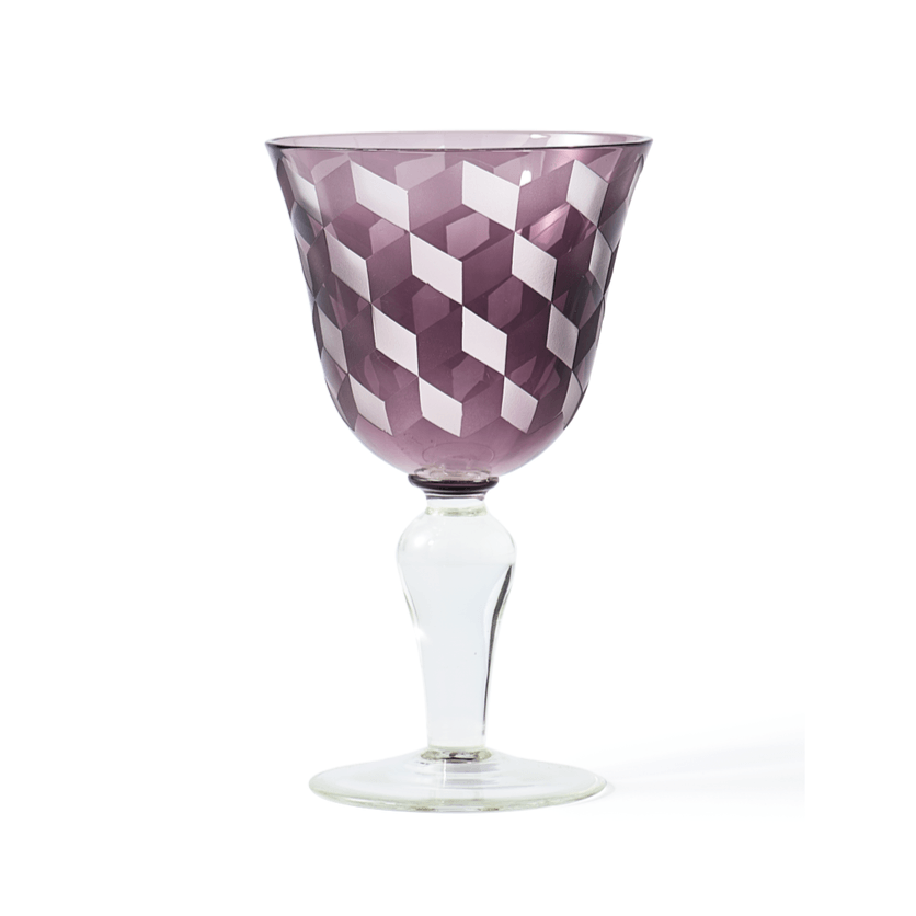 Zestaw kieliszków do wina BLOCKS kolorowy Pols Potten Eye on Design