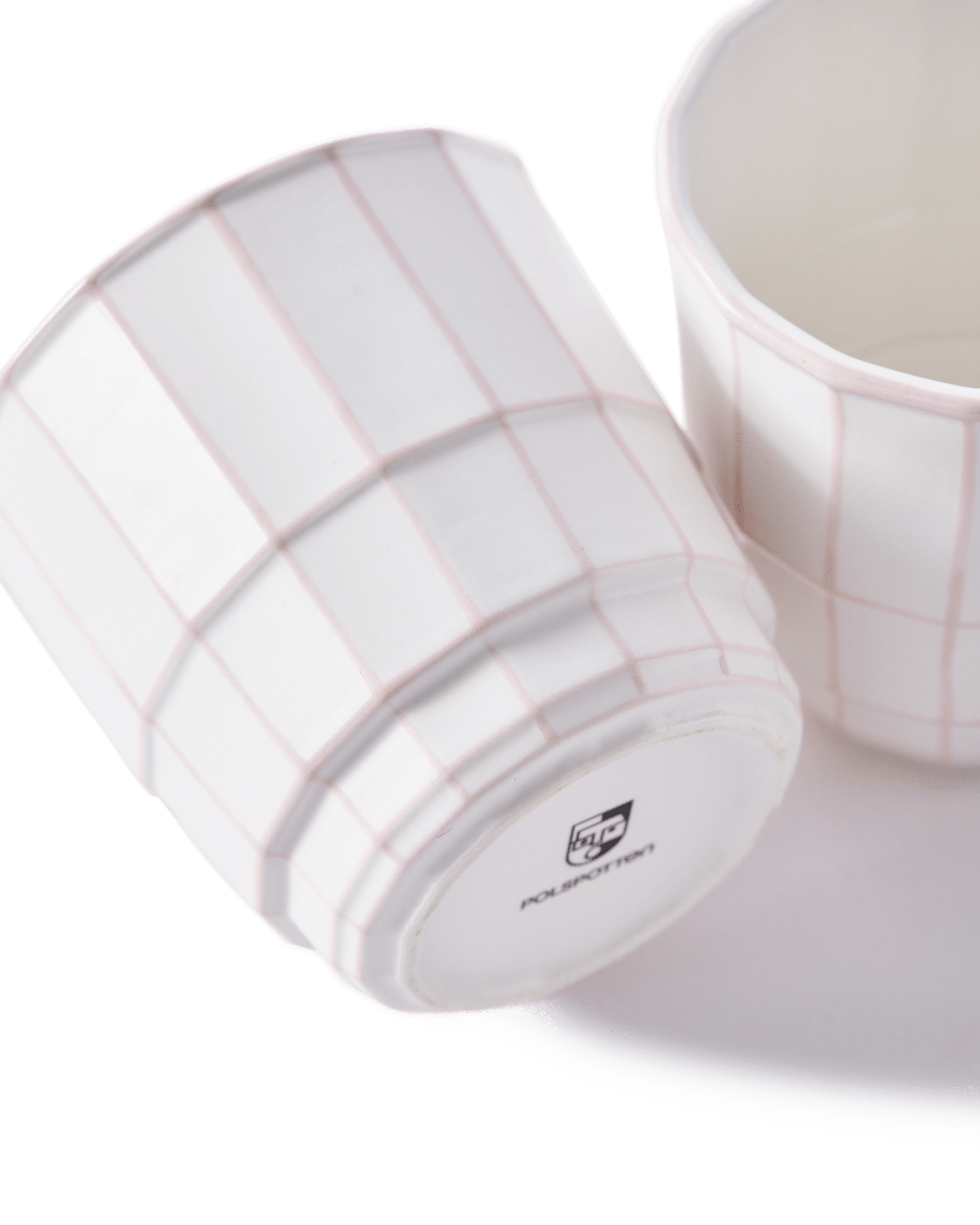 Zestaw kubków DIGI jasnoróżowy Pols Potten Eye on Design