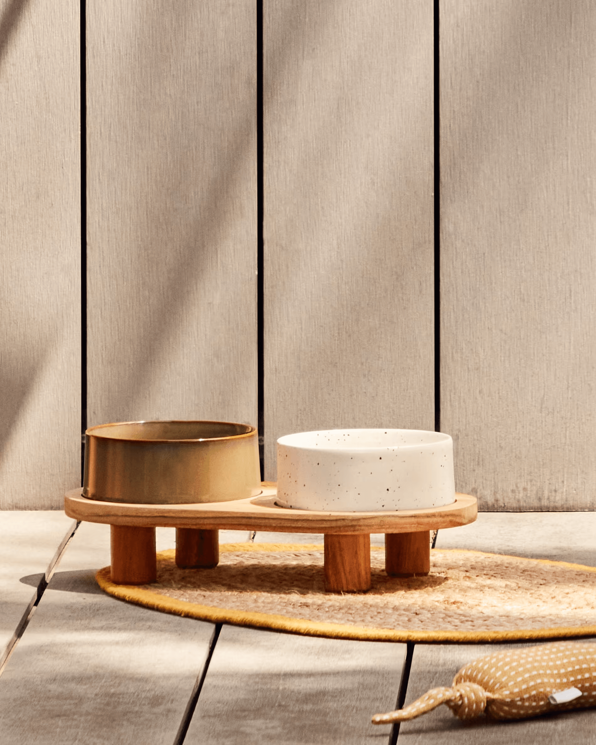 Zestaw misek zwierzęcych DUMBI ceramiczny La Forma Eye on Design