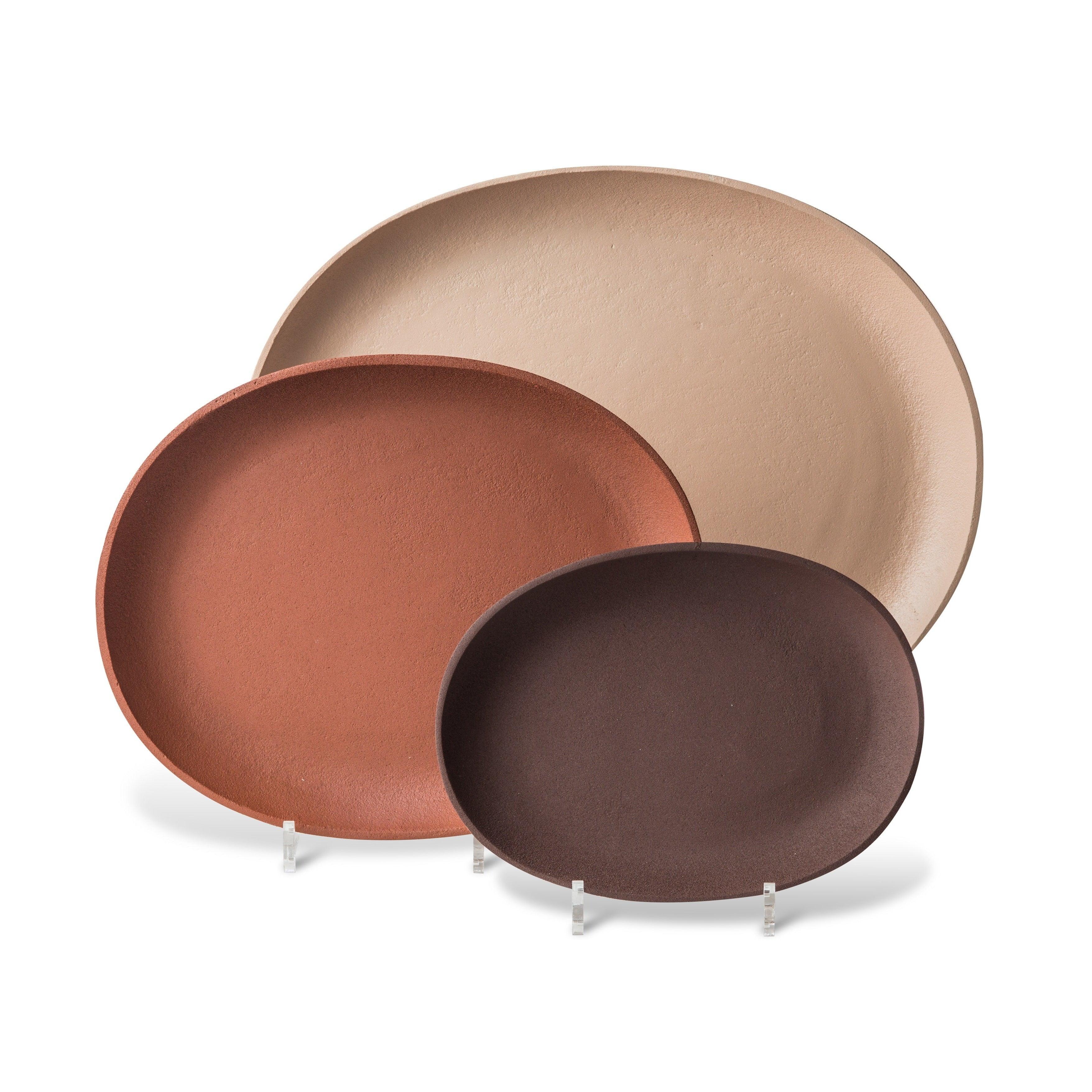 Zestaw tac GREEK brązowy Pols Potten Eye on Design