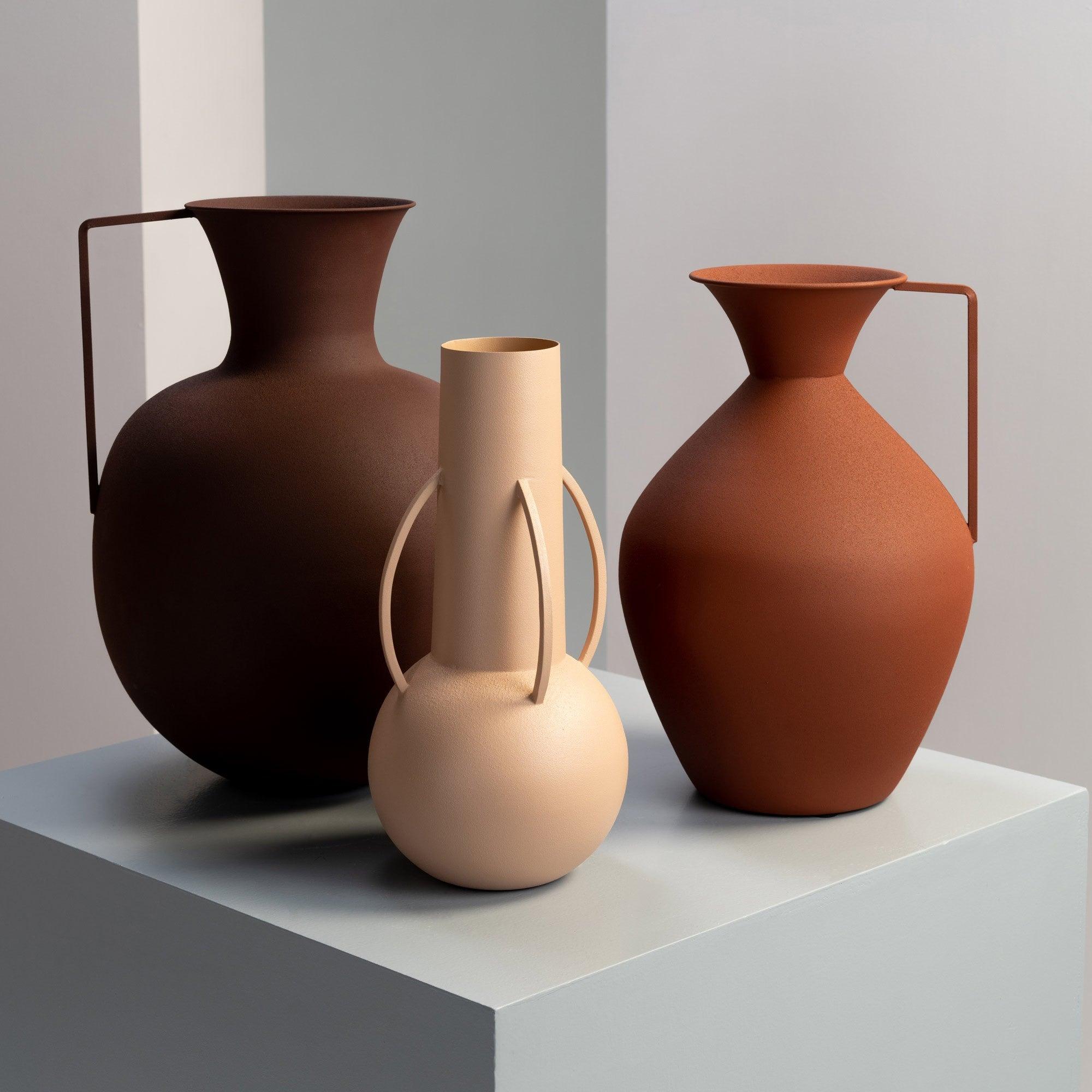 Zestaw wazonów ROMAN brązowy Pols Potten Eye on Design