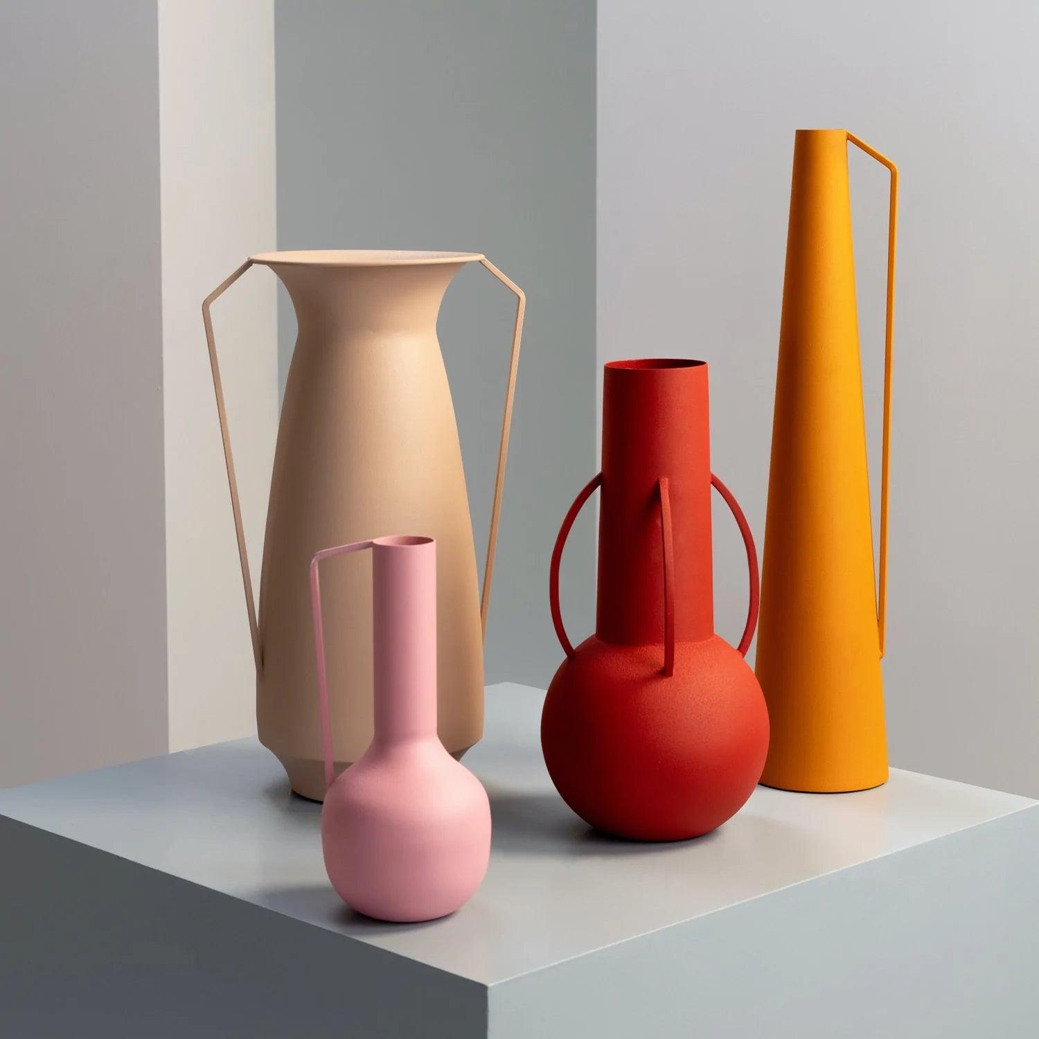 Zestaw wazonów ROMAN różowy Pols Potten Eye on Design