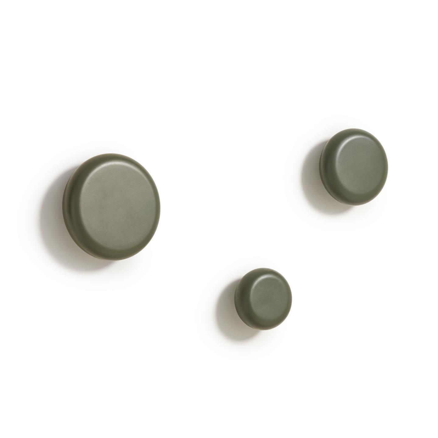 Zestaw wieszaków NADUE zielony La Forma Eye on Design