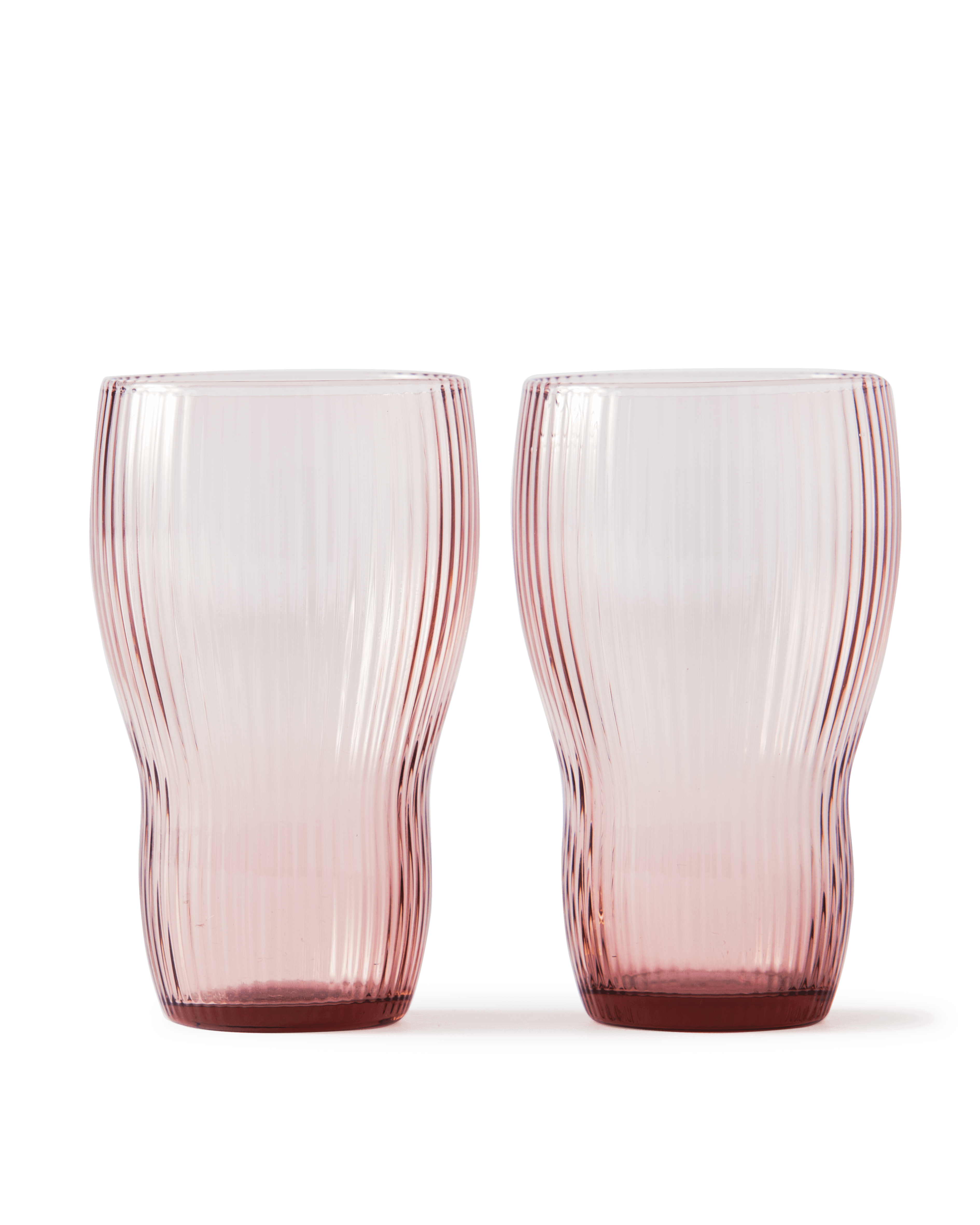 Zestaw wysokich szklanek PUM śliwkowy Pols Potten Eye on Design