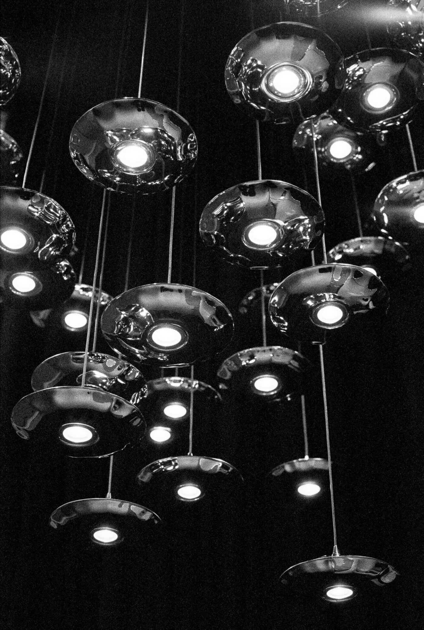 Set von Hängeleuchten LAMPIN inox