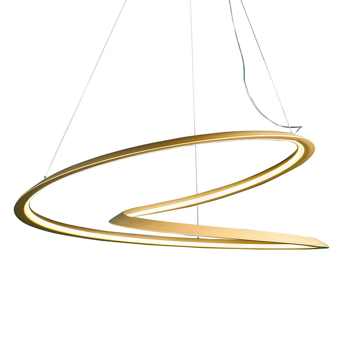 KEPLER goldene Hängelampe