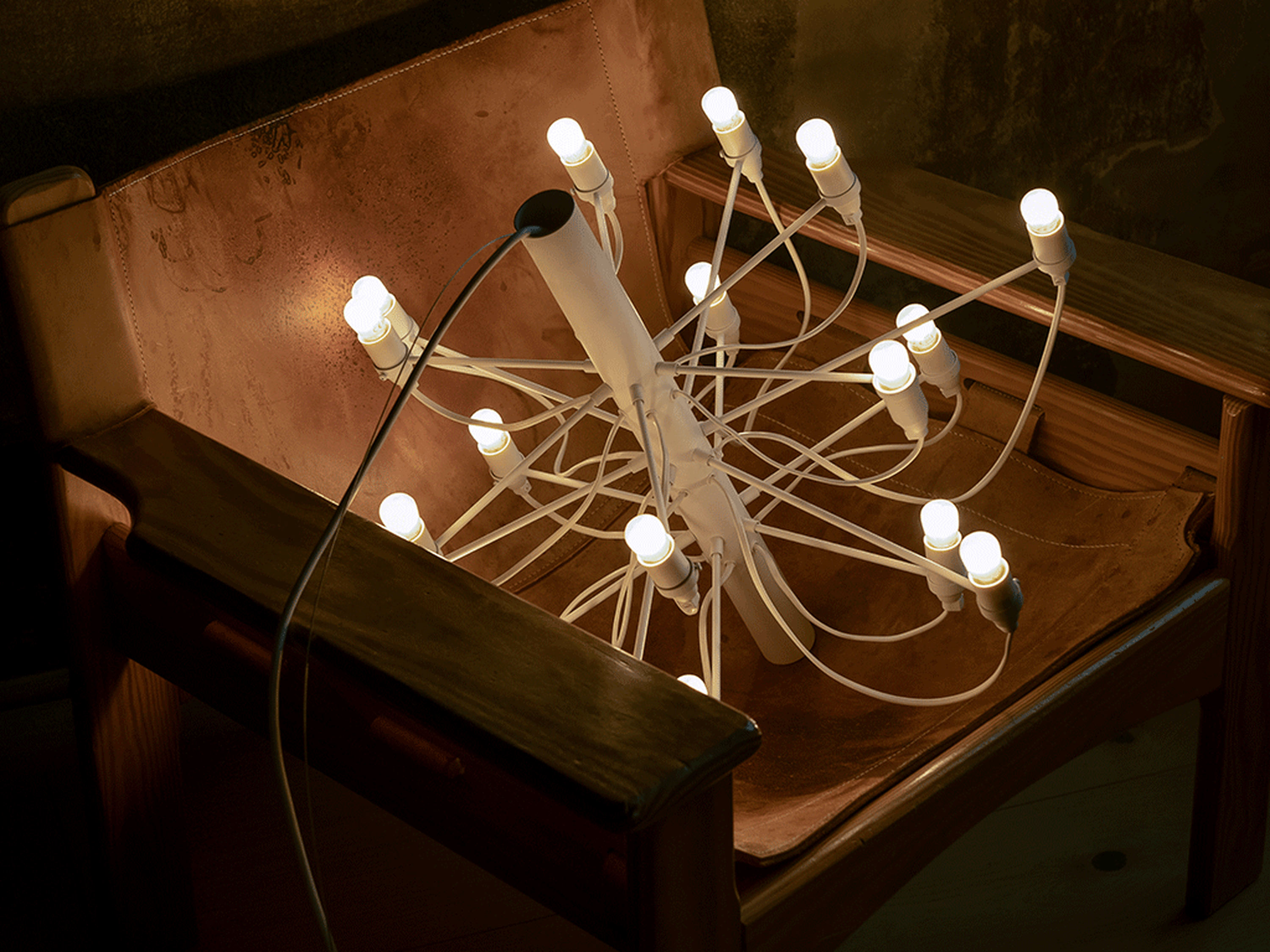 Żyrandol 2097 biały Flos Eye on Design