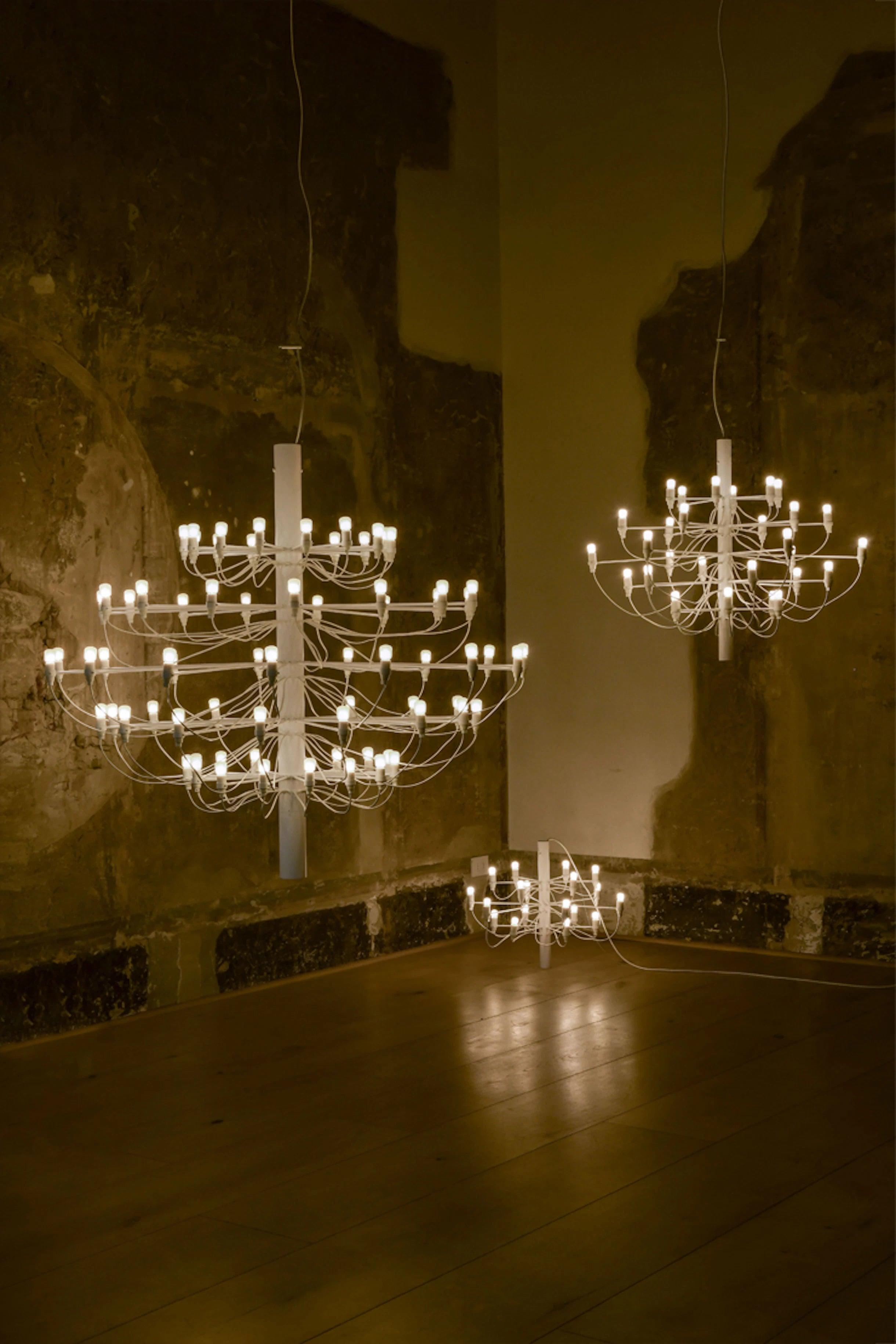 Żyrandol 2097 biały Flos Eye on Design