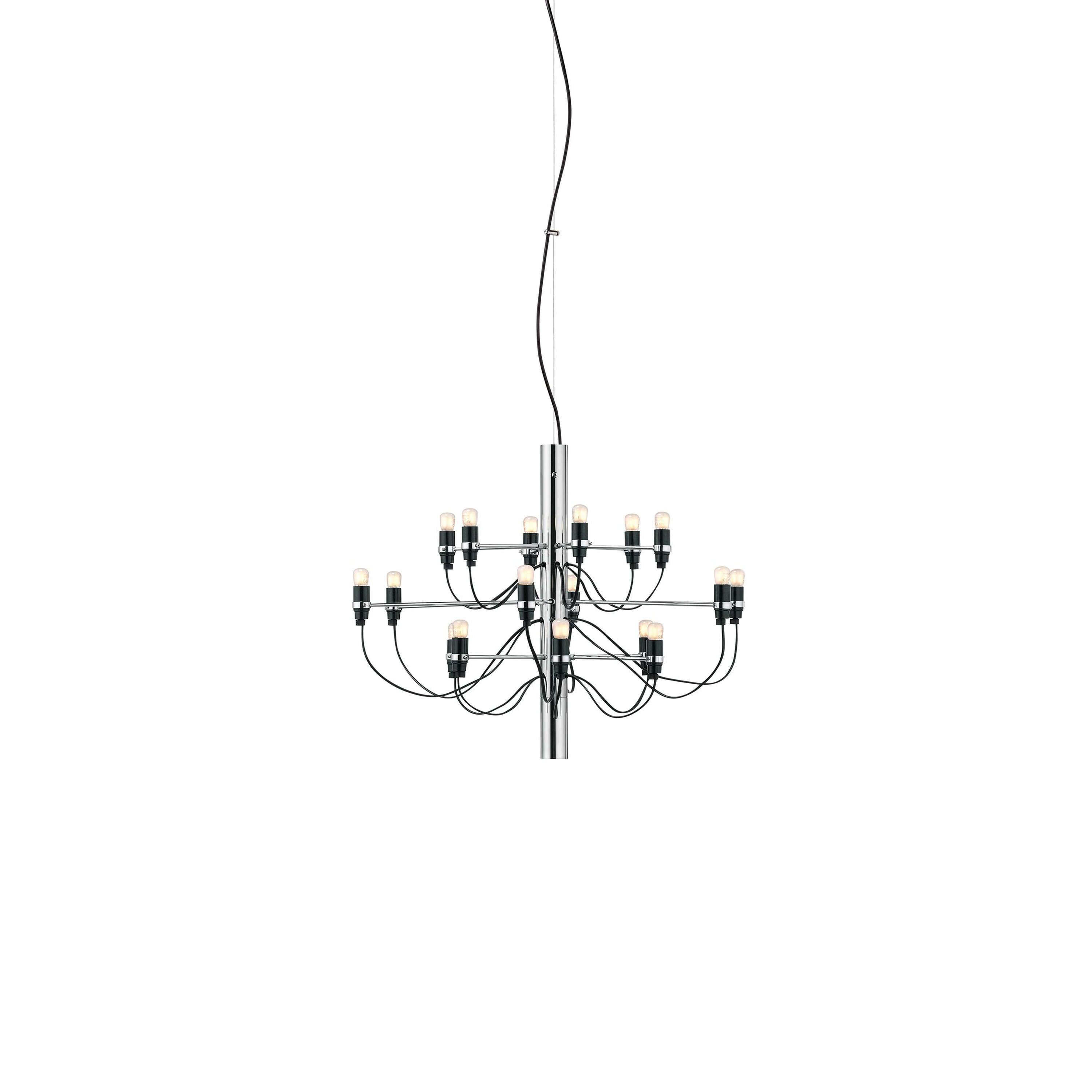 Żyrandol 2097 chromowany – Flos