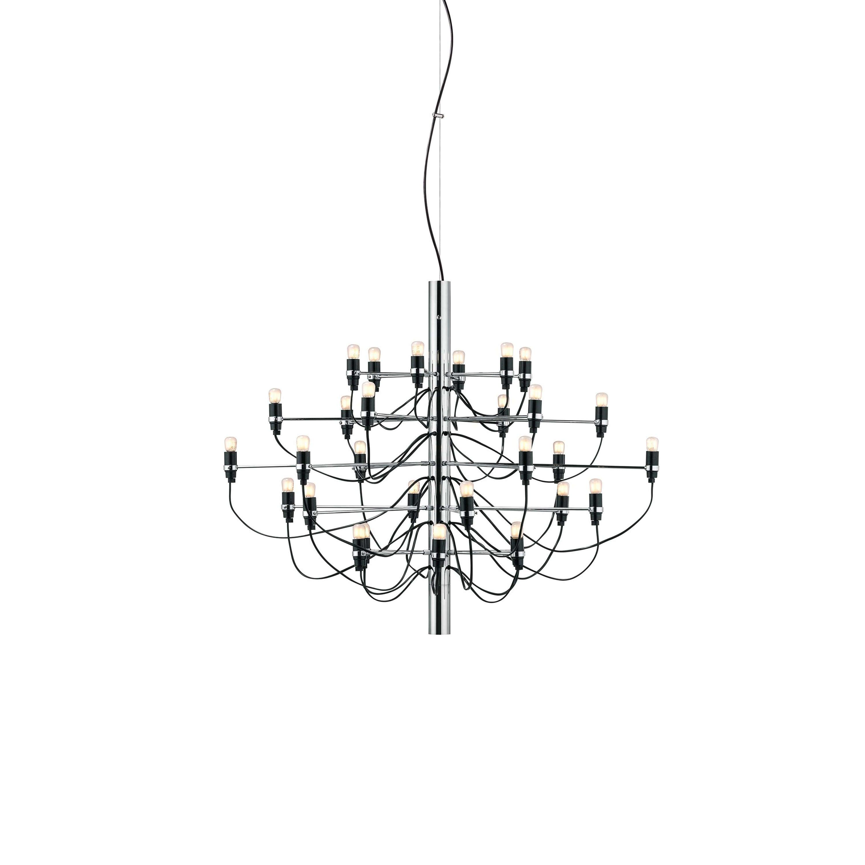 Żyrandol 2097 chromowany – Flos