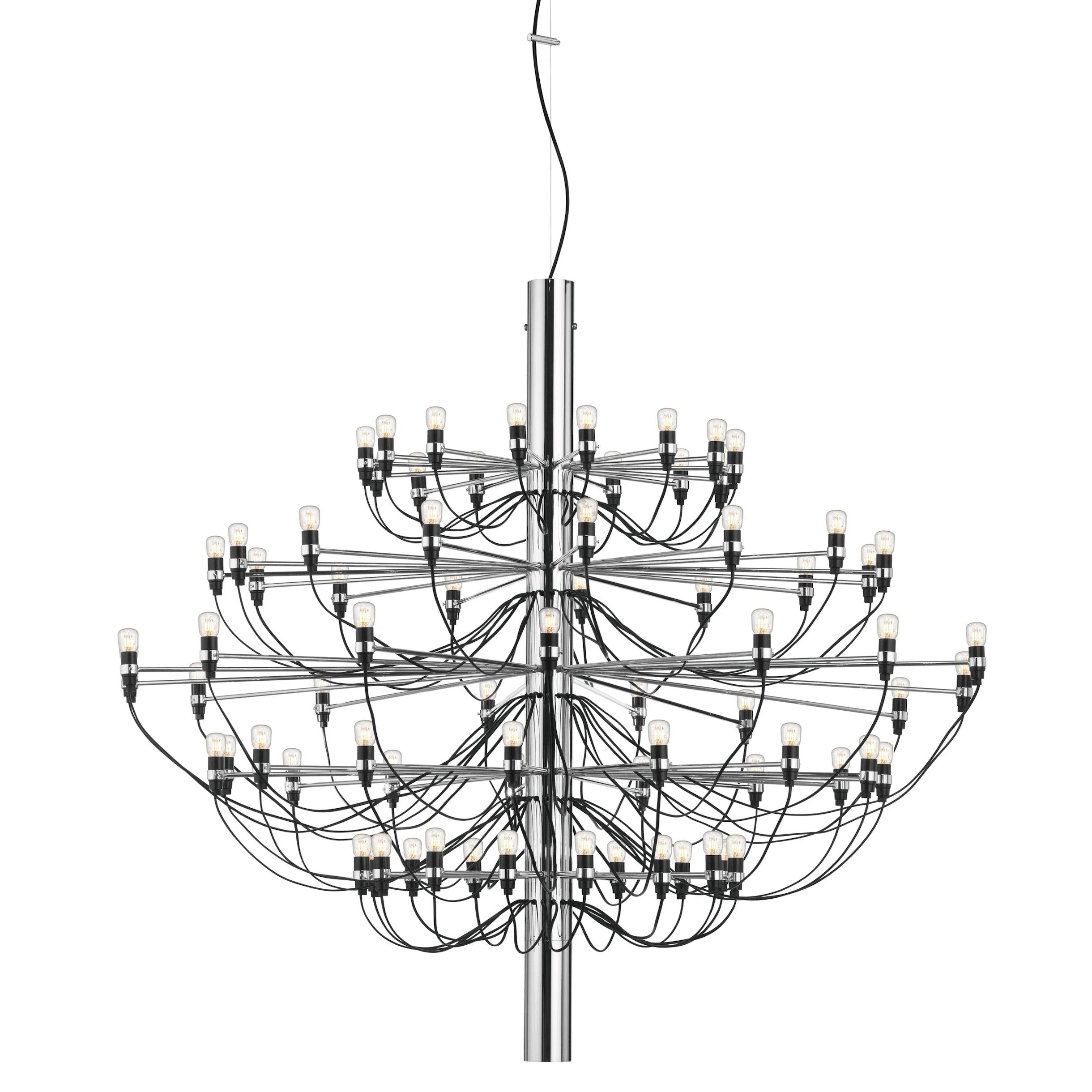 Żyrandol 2097 chromowany – Flos