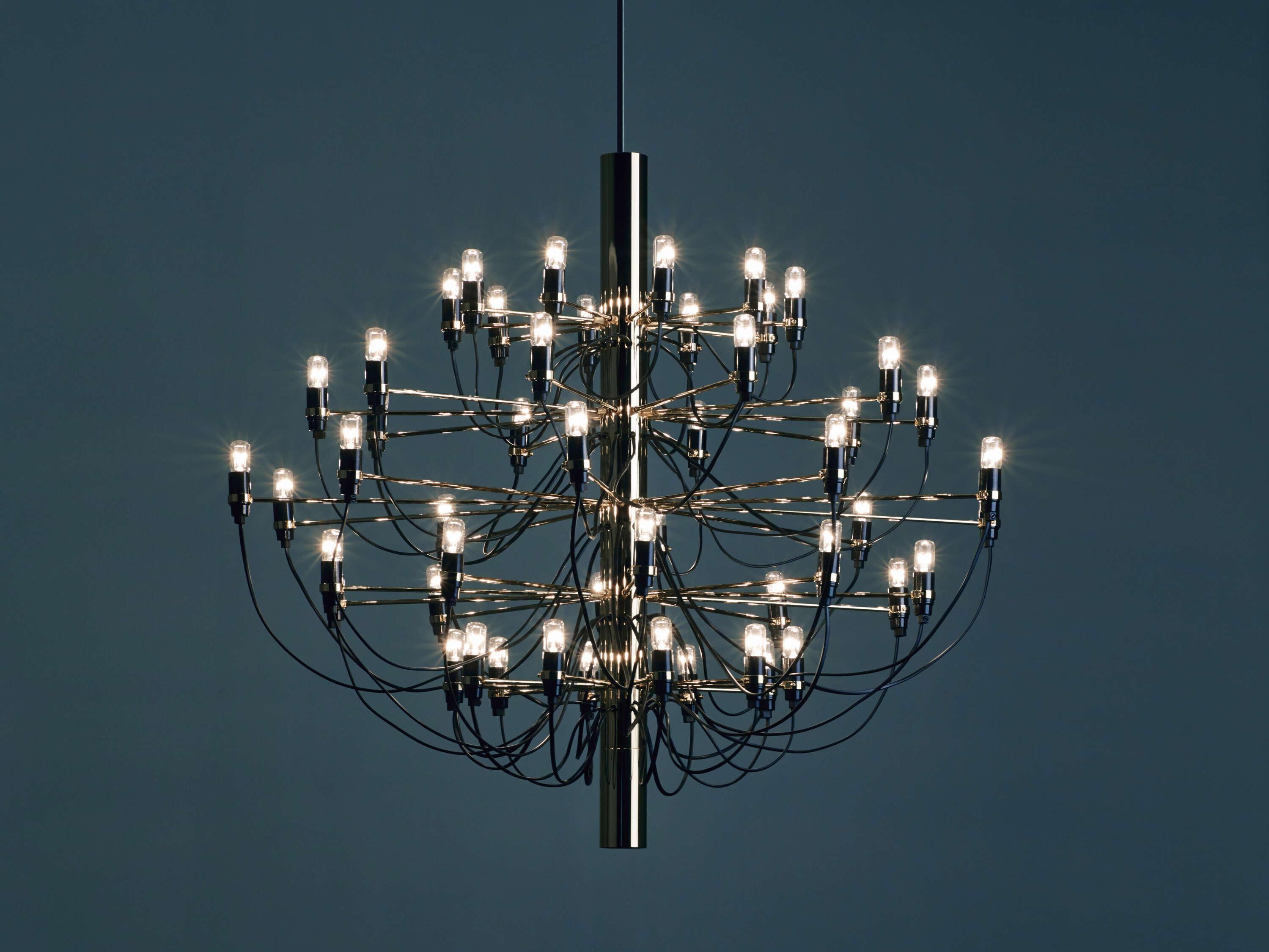 Żyrandol 2097 chromowany – Flos