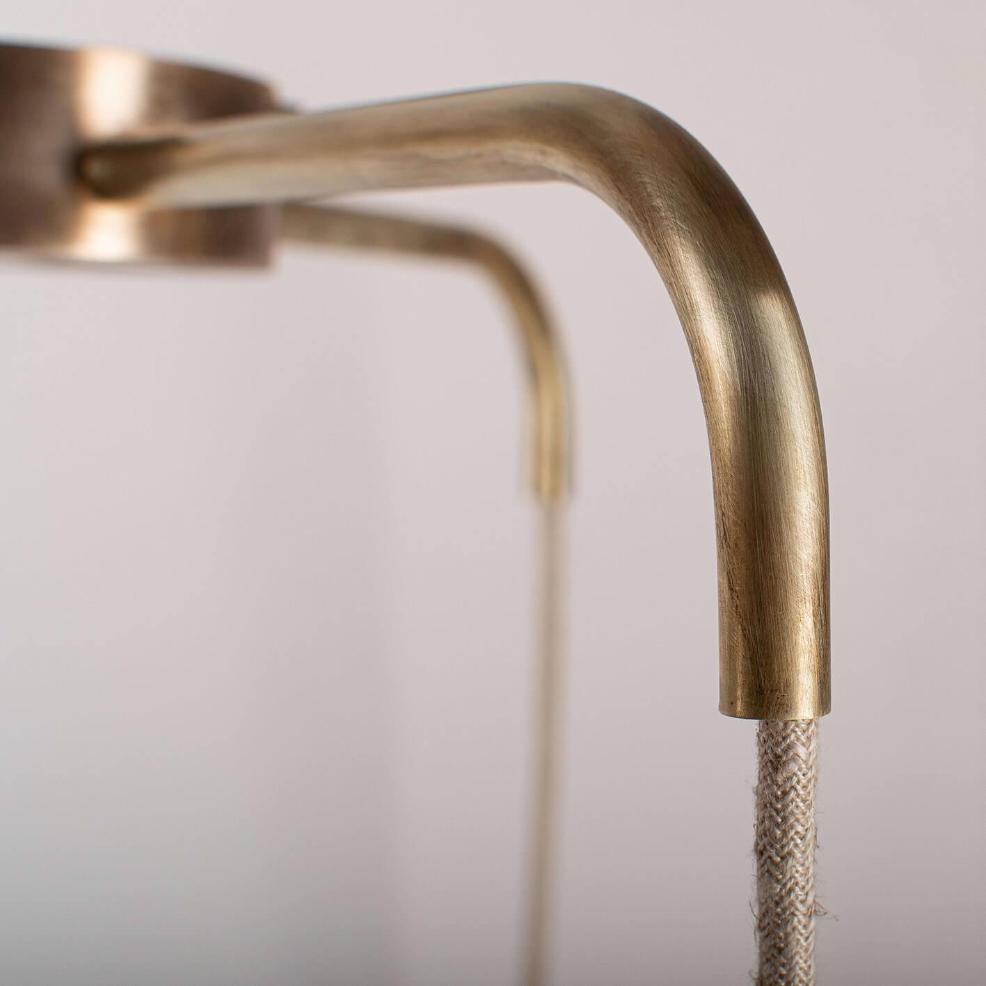 Żyrandol alabastrowy URANIA nikiel Embassy Interiors Eye on Design