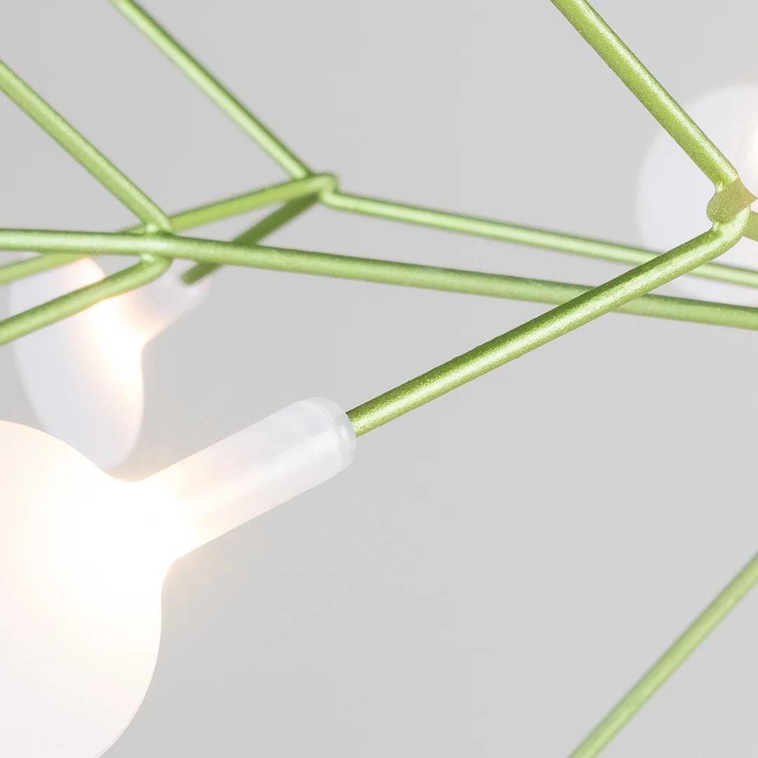 Żyrandol HERACLEUM III LINEAR zielony Moooi Eye on Design