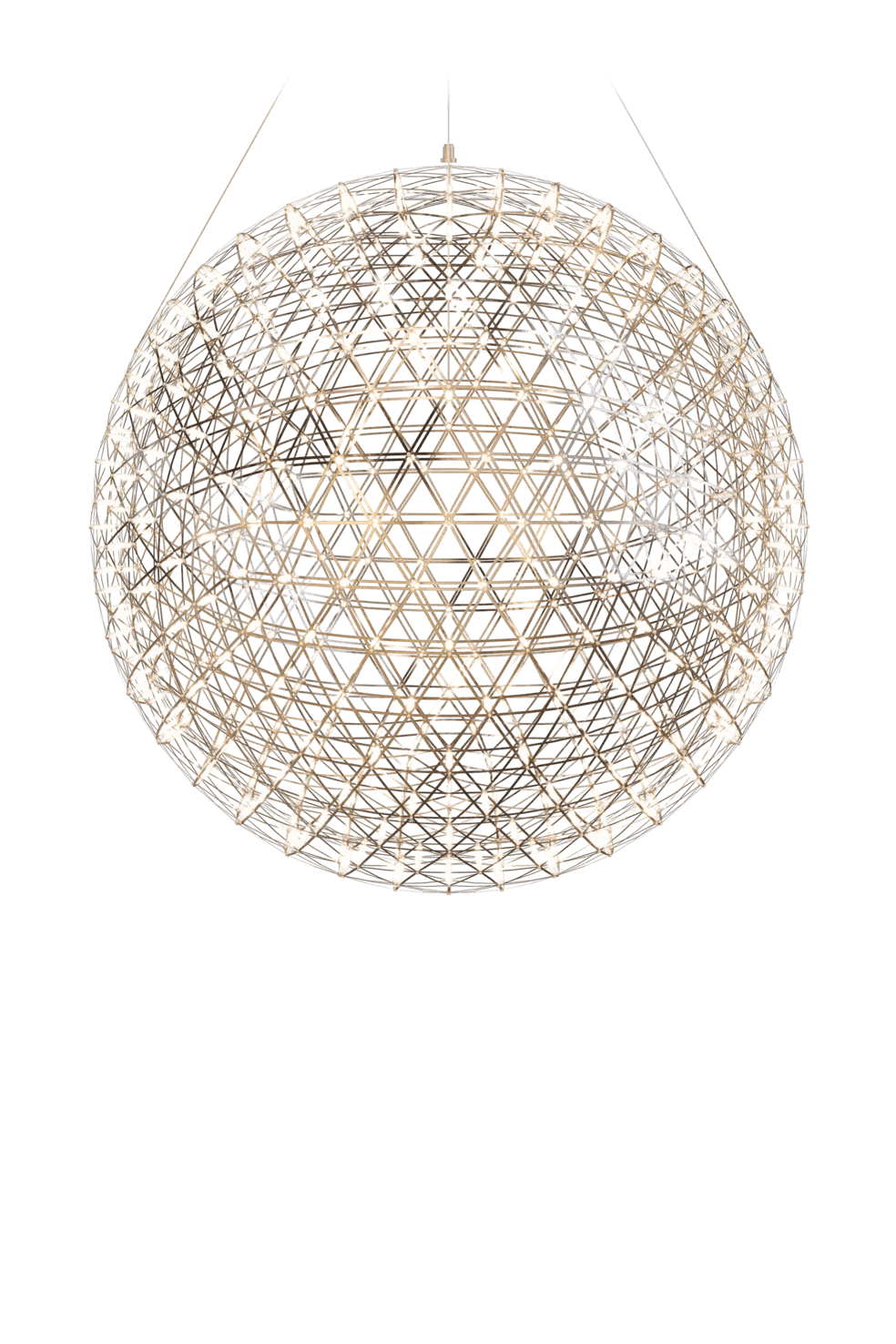 Żyrandol RAIMOND II R127-R163-R199 stal nierdzewna Moooi 127 cm Eye on Design