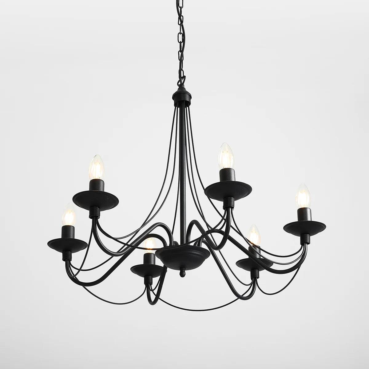 Żyrandol ROSE czarny Artera Eye on Design