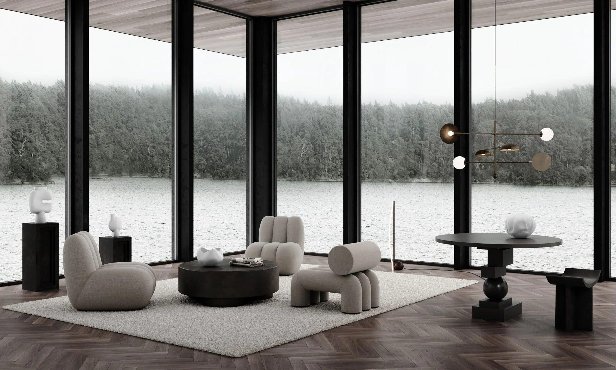 Żyrandol SAHN brązowy 101 Copenhagen Eye on Design