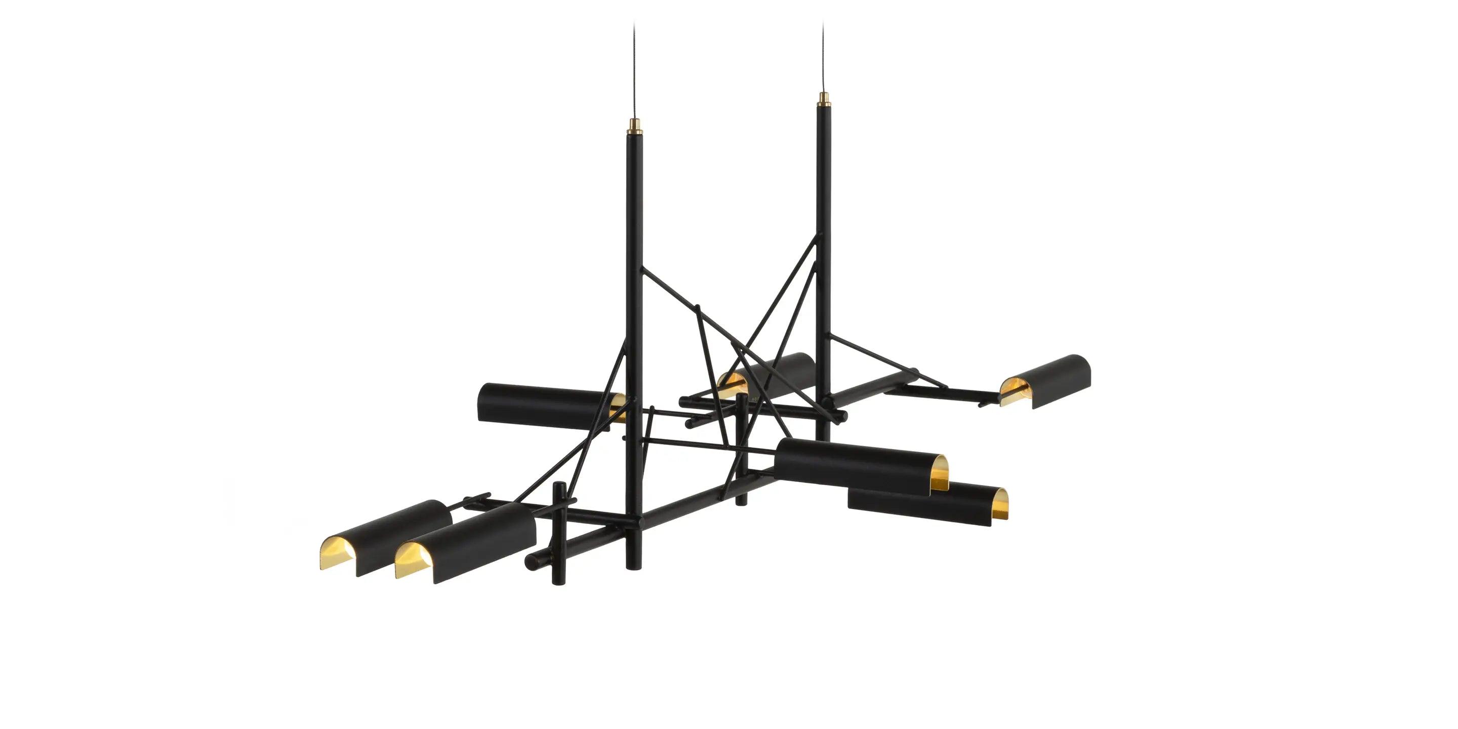 Żyrandol TINKERING czarny Moooi 83 cm Eye on Design