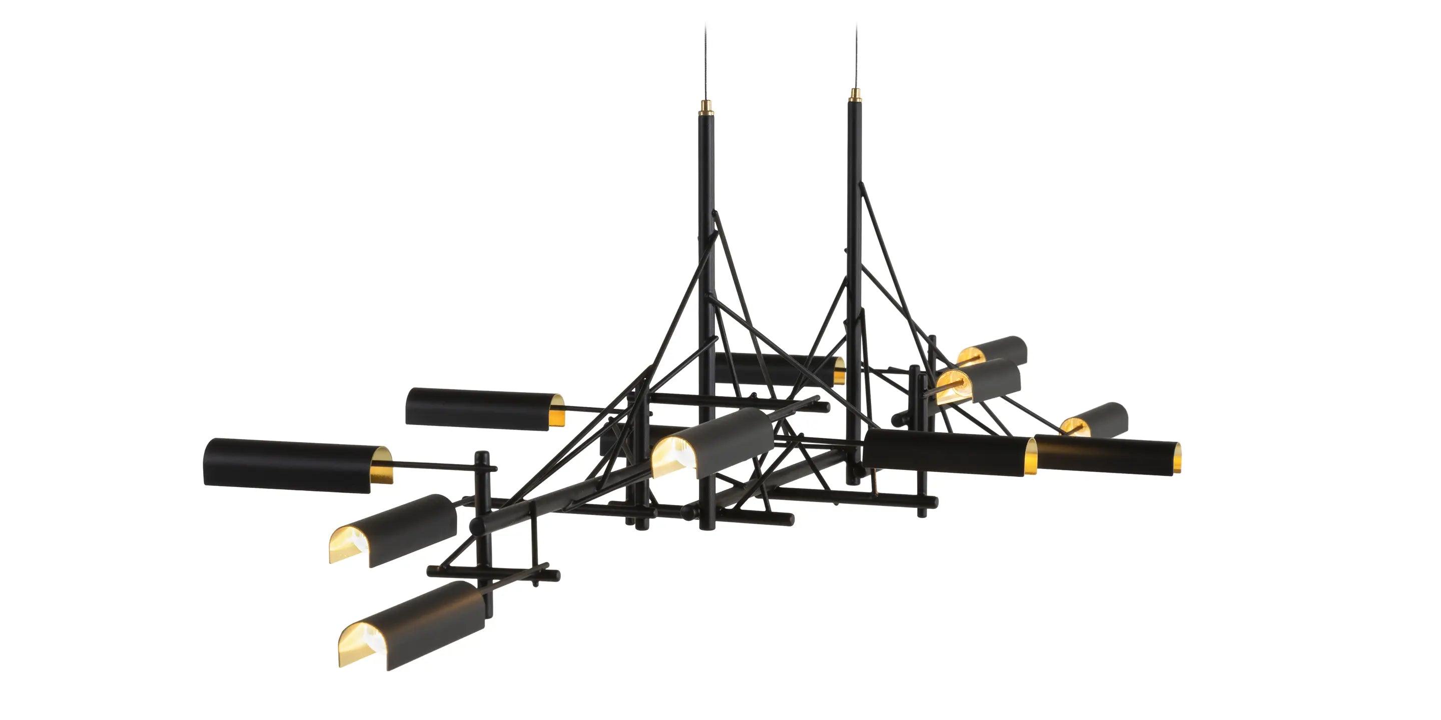 Żyrandol TINKERING czarny Moooi 139 cm Eye on Design