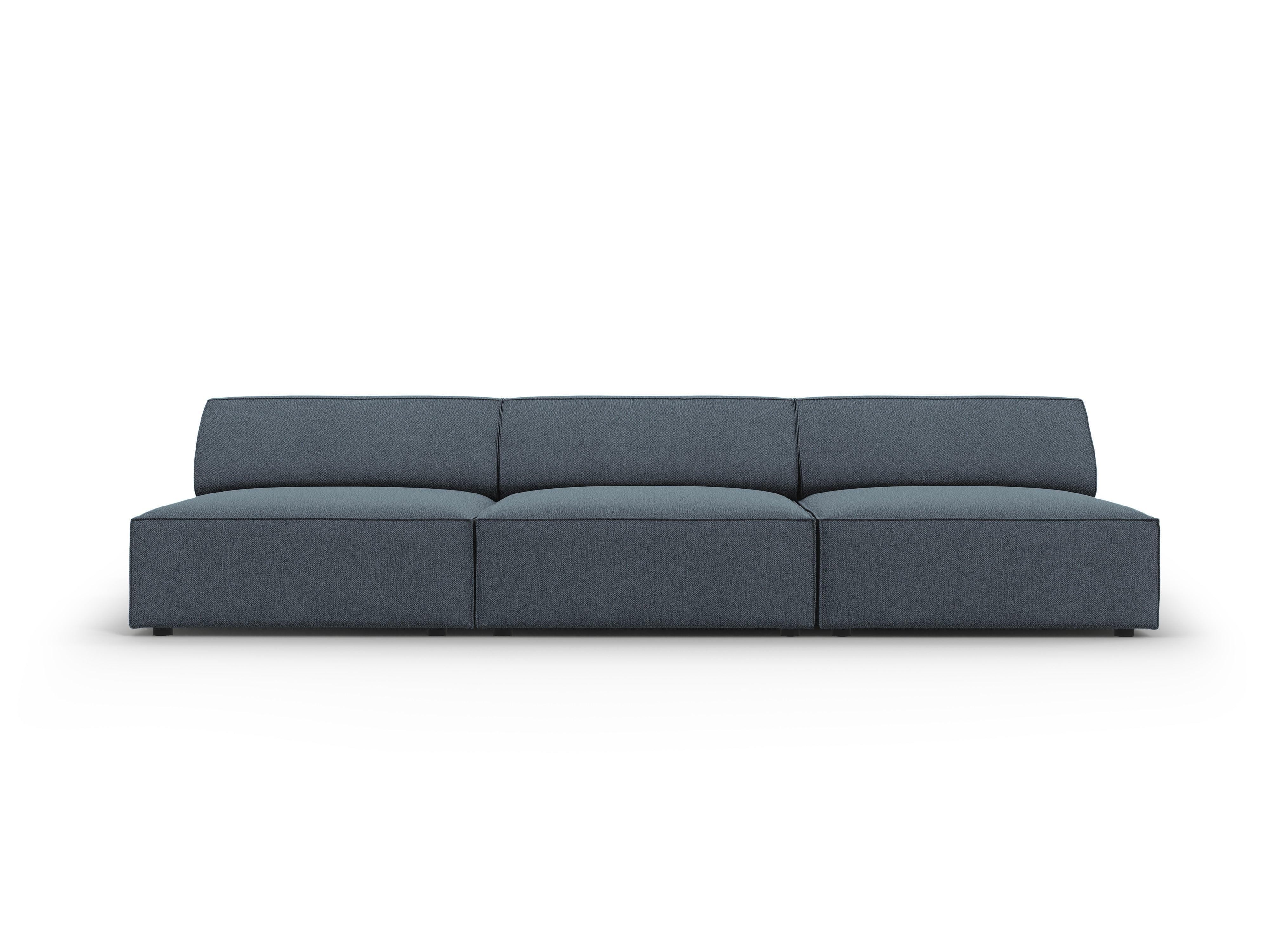 Sofa 3-osobowa otwarta JODIE niebieski Micadoni Eye on Design