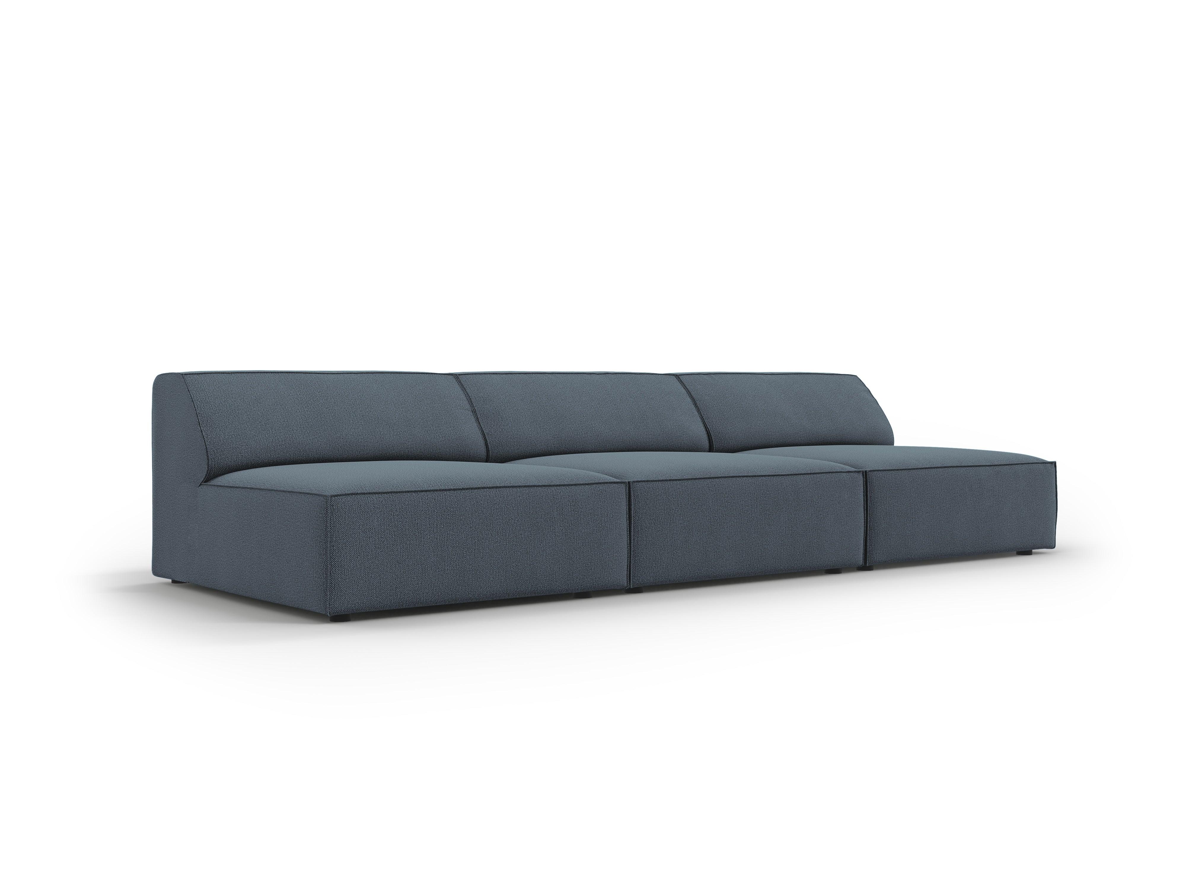 Sofa 3-osobowa otwarta JODIE niebieski Micadoni Eye on Design